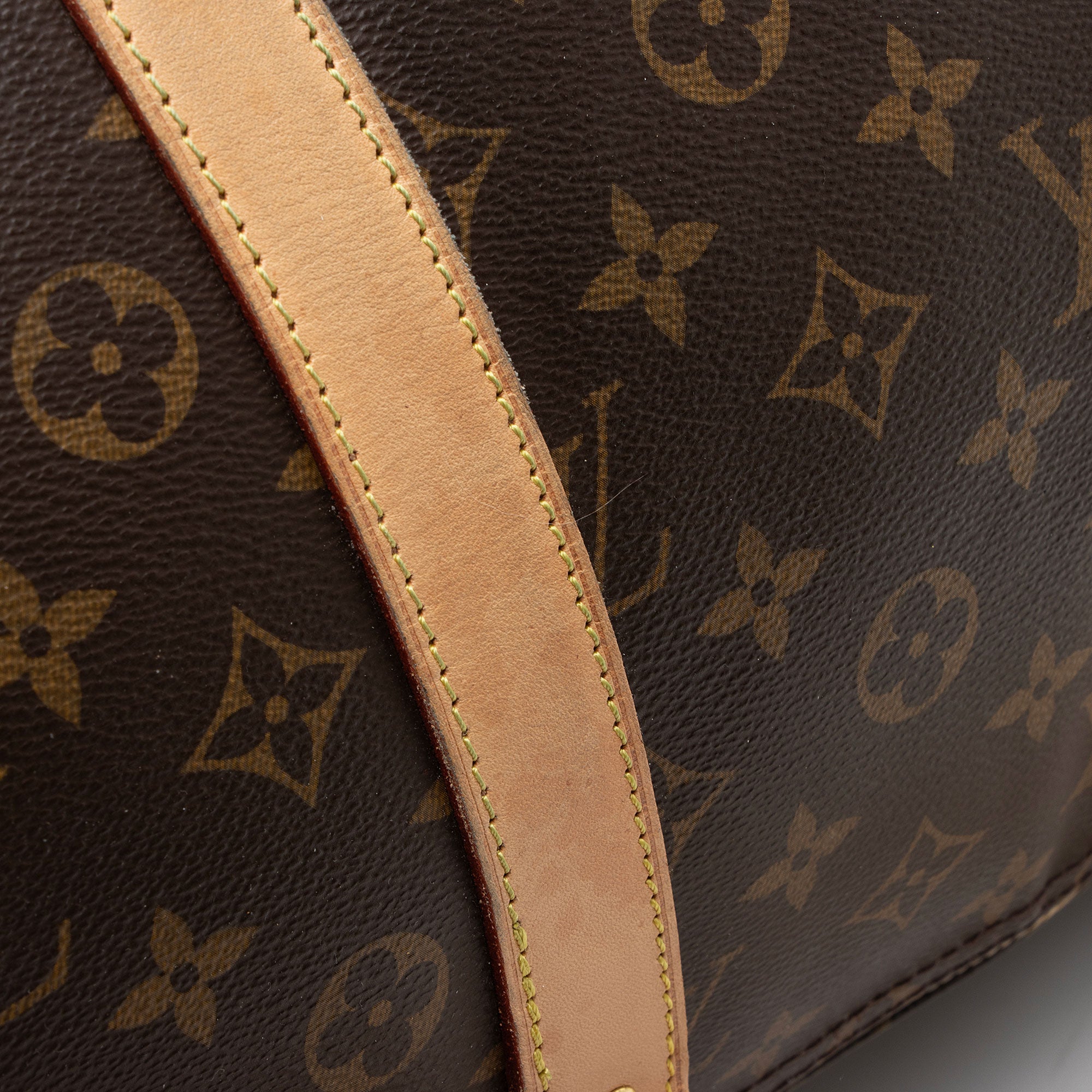 Louis Vuitton Monogram Canvas Keepall Bandouliere 55 Duffle