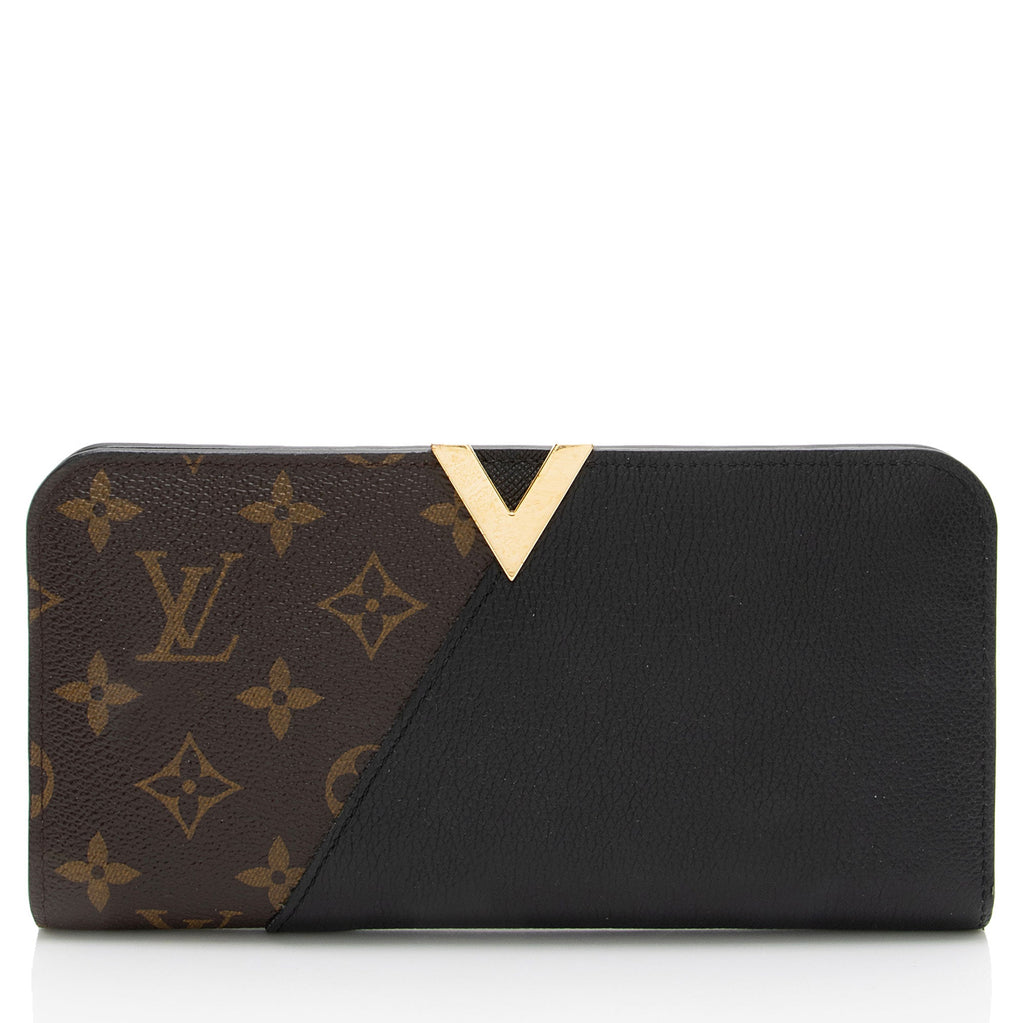 Louis Vuitton Monogram Canvas Leather Kimono Wallet
