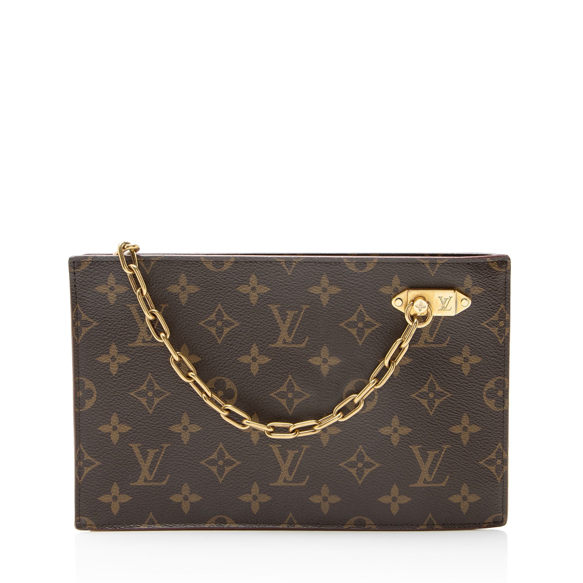 Louis Vuitton Monogram Canvas Legacy Chain Clutch
