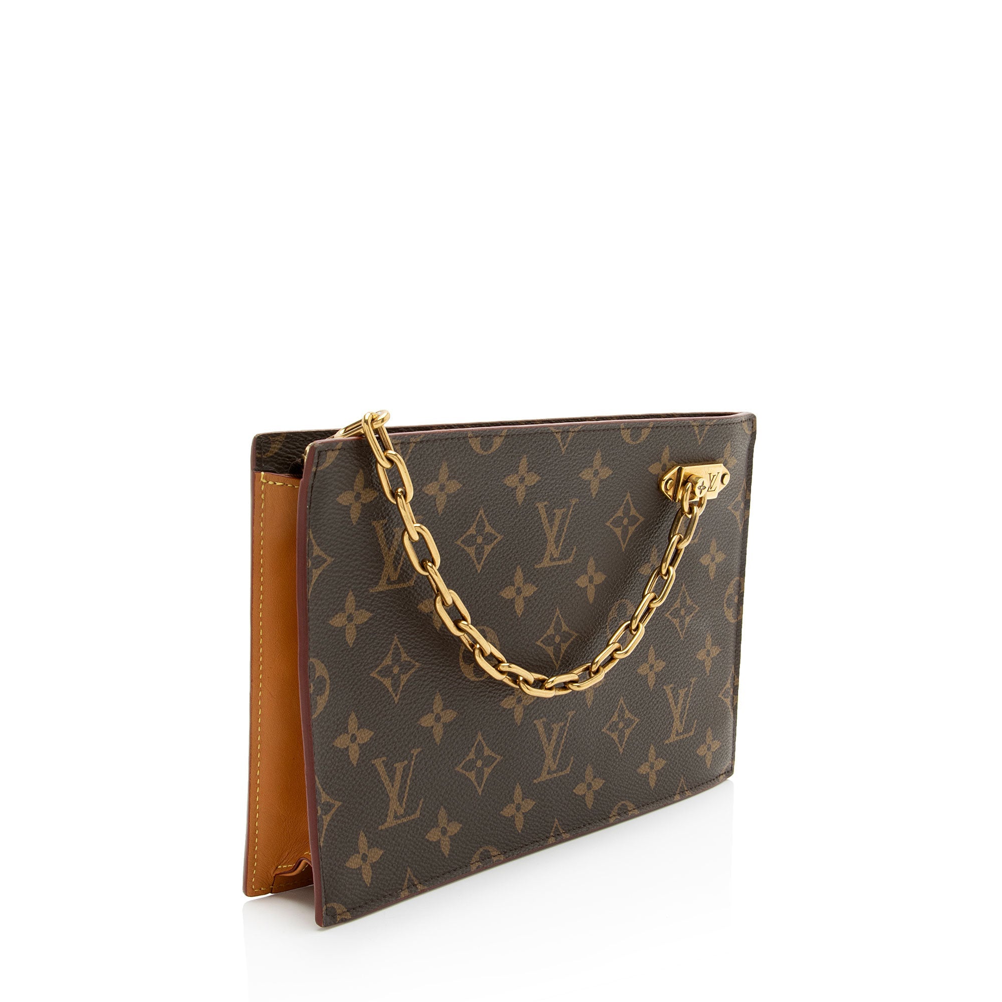 Louis Vuitton Monogram Canvas Legacy Chain Clutch