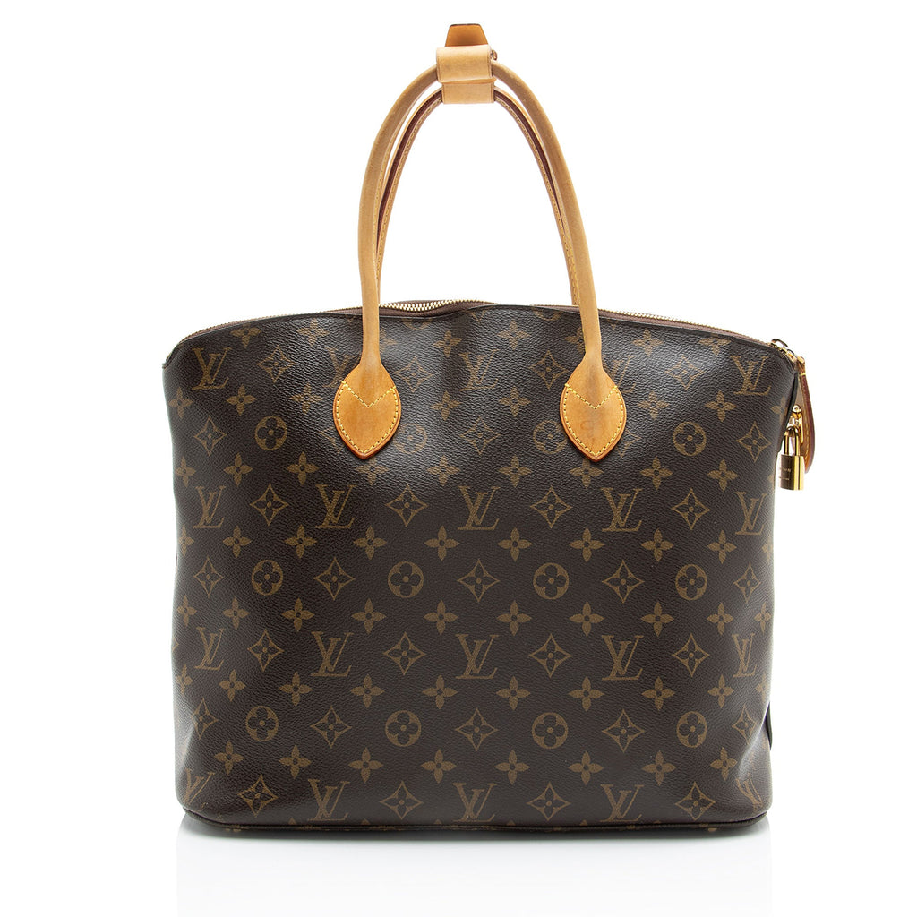 Louis Vuitton Monogram Canvas Lockit MM Satchel