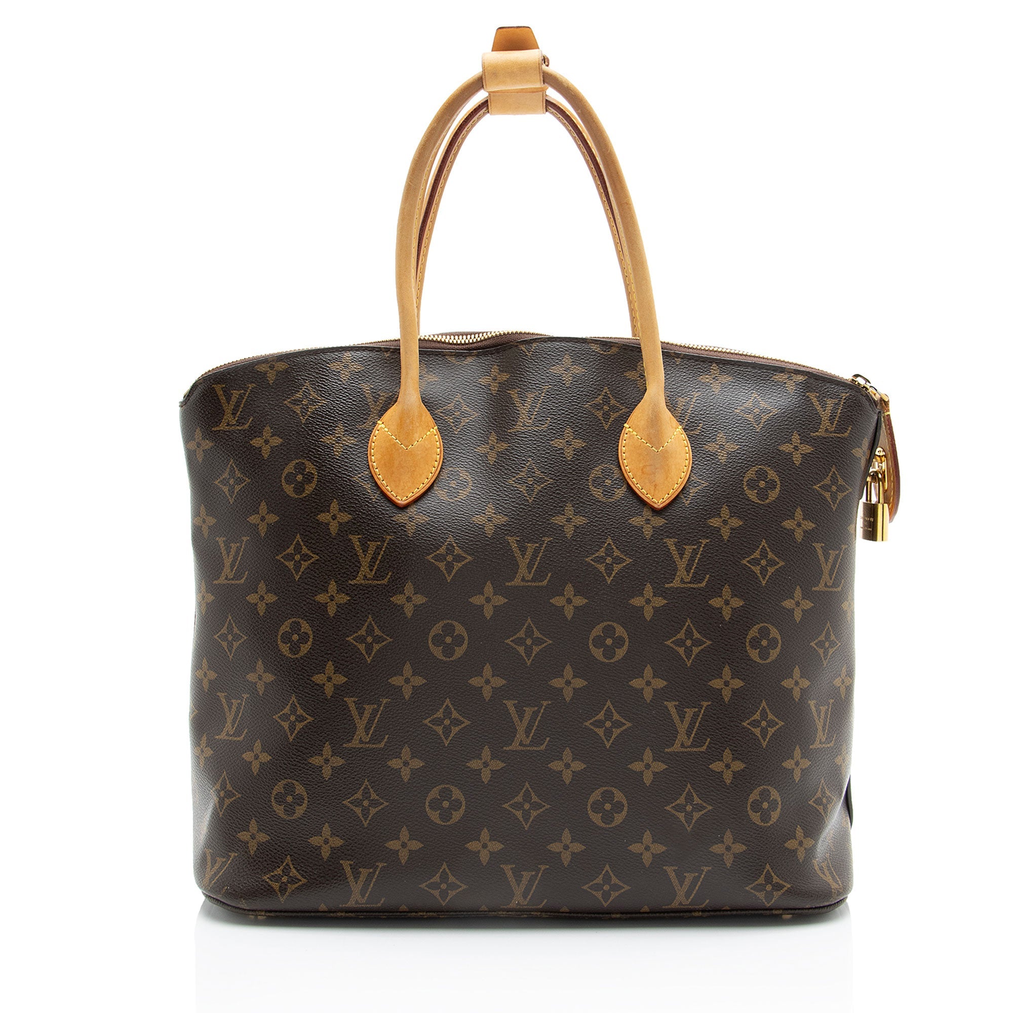 Louis Vuitton Monogram Canvas Lockit MM Satchel