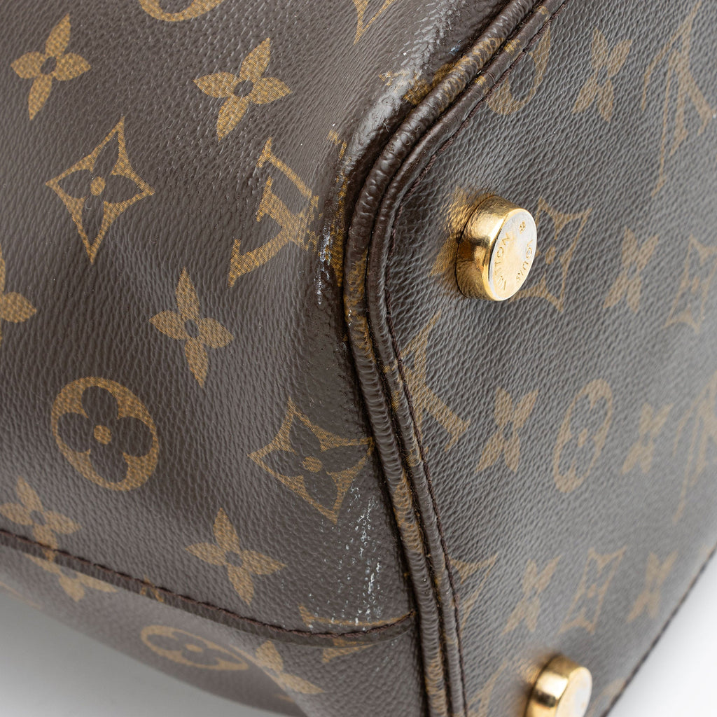 Louis Vuitton Monogram Canvas Lockit MM Satchel