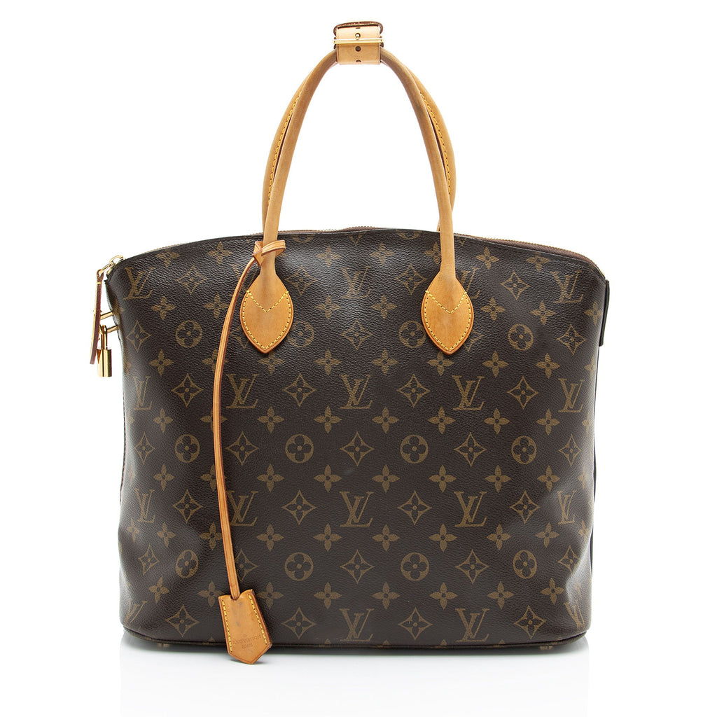 Louis Vuitton Monogram Canvas Lockit MM Satchel