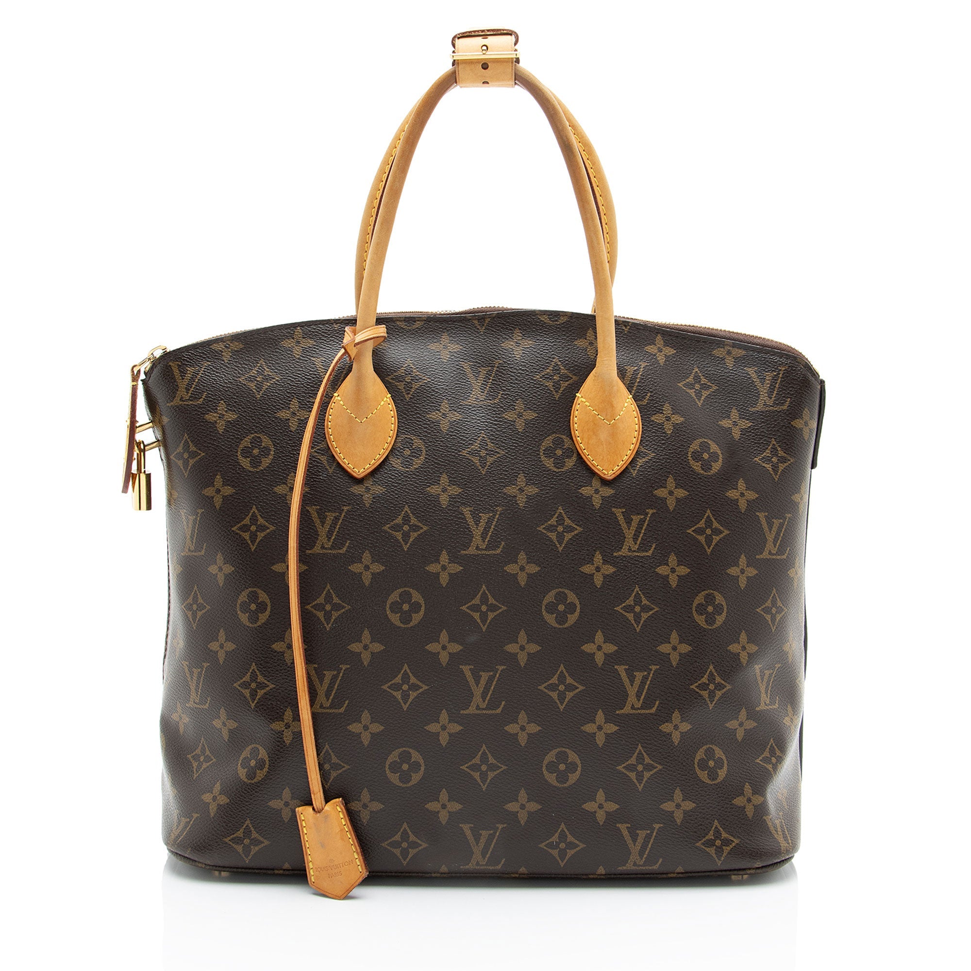 Louis Vuitton Monogram Canvas Lockit MM Satchel