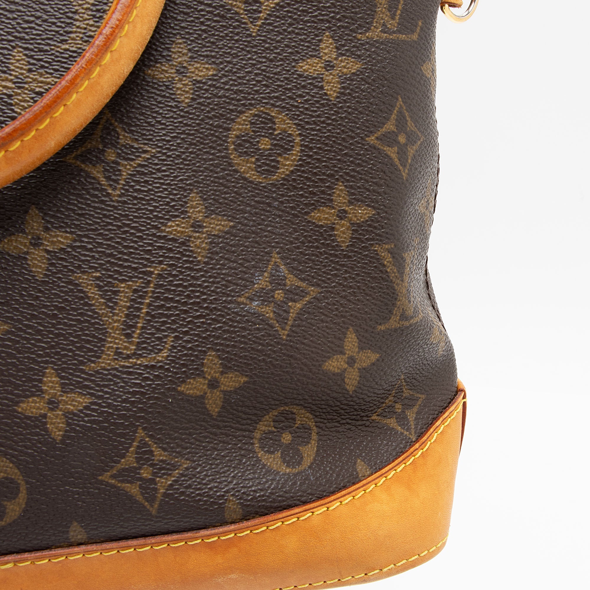 Louis Vuitton Monogram Canvas Lockit Satchel (SHF-AX2bhZ)