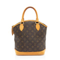 Louis Vuitton Monogram Canvas Lockit Satchel (SHF-AX2bhZ)