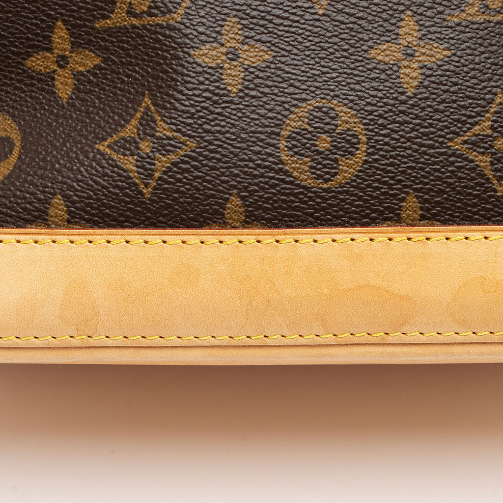 Louis Vuitton Monogram Canvas Lockit Satchel