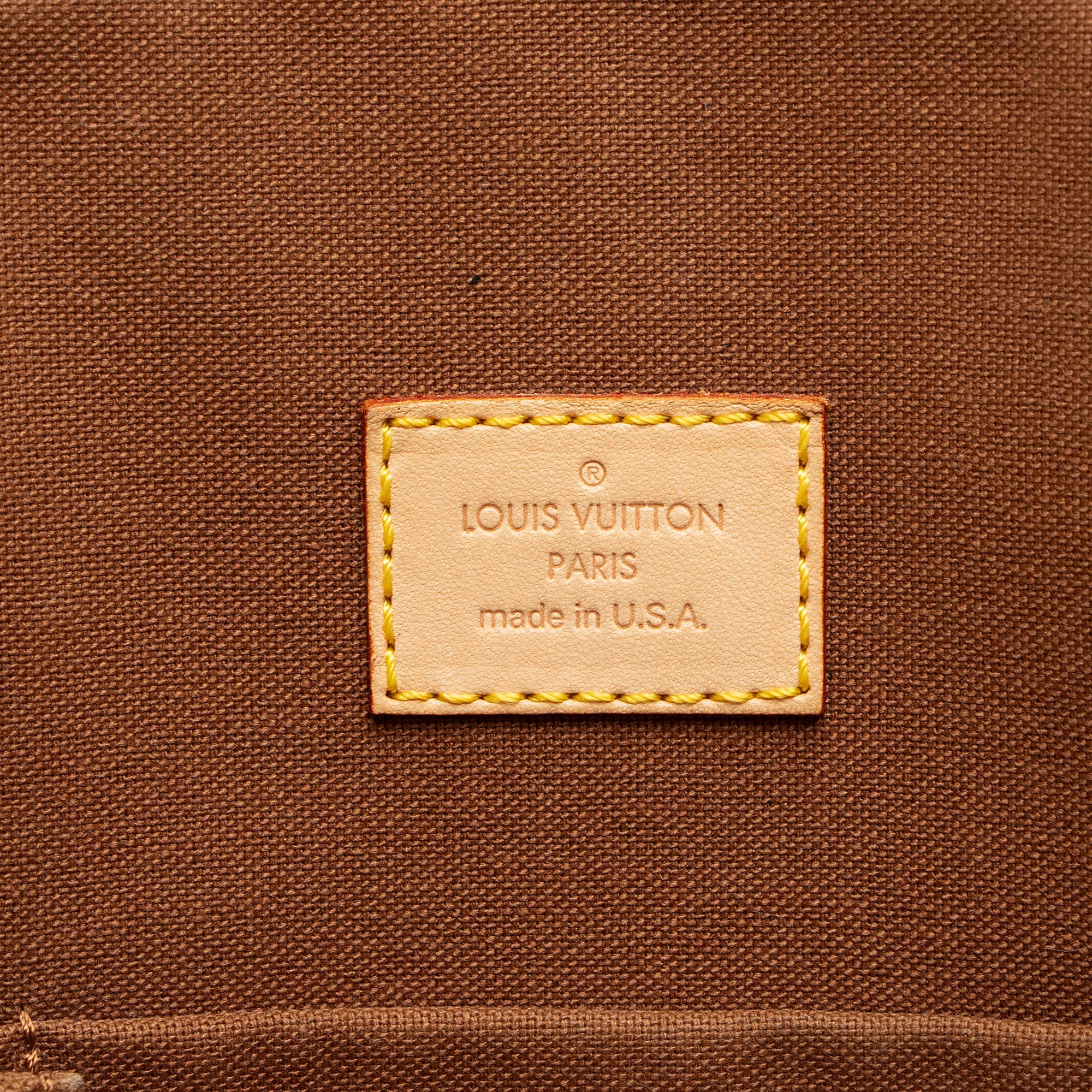Louis Vuitton Monogram Canvas Lockit Satchel