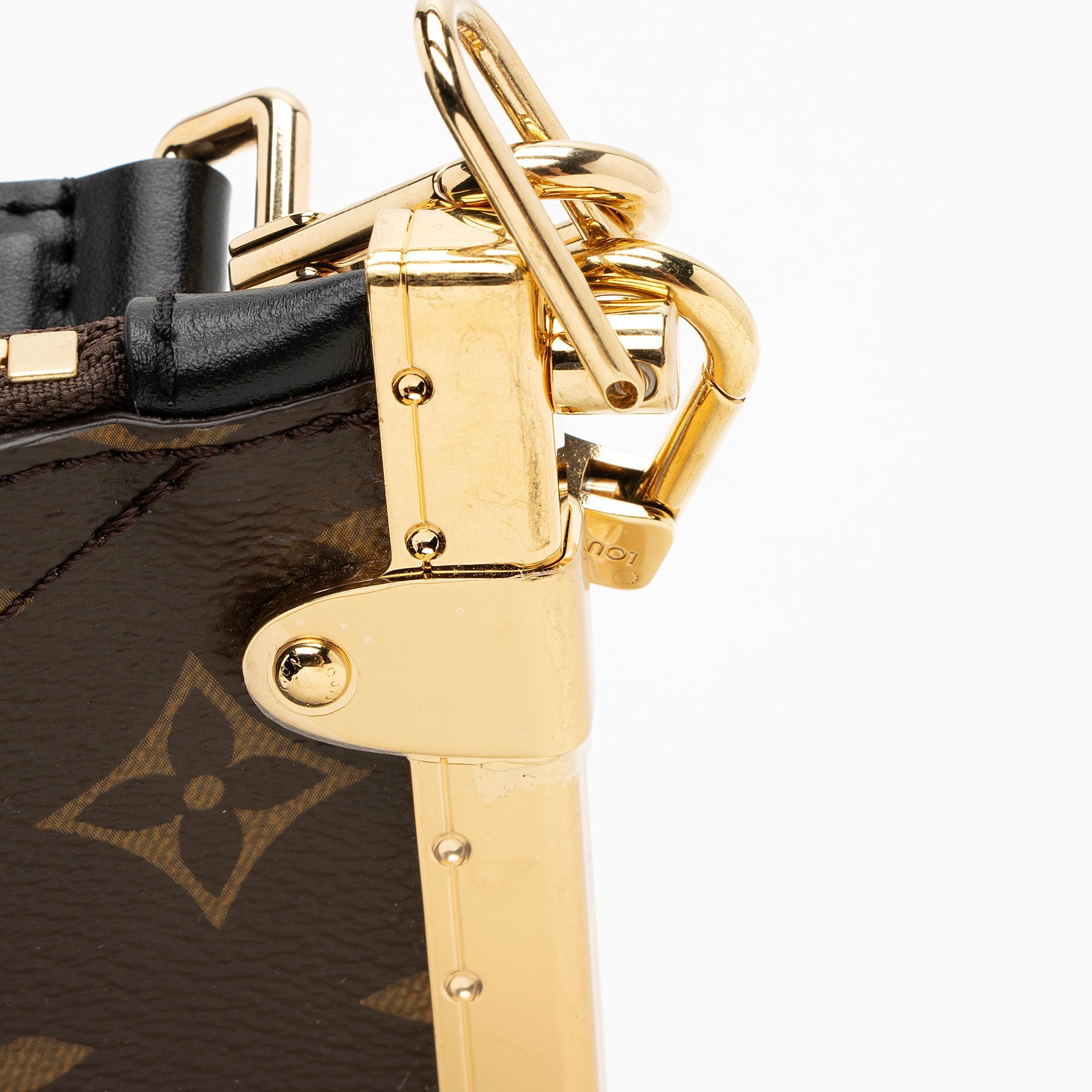 Louis Vuitton Monogram Canvas Lucky Trunk Shoulder Bag