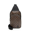Louis Vuitton Monogram Canvas Macassar Avenue NM Sling Bag