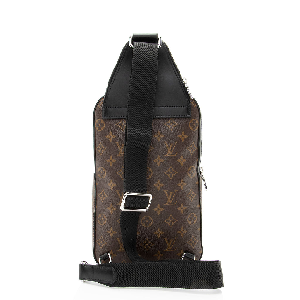 Louis Vuitton Monogram Canvas Macassar Avenue NM Sling Bag
