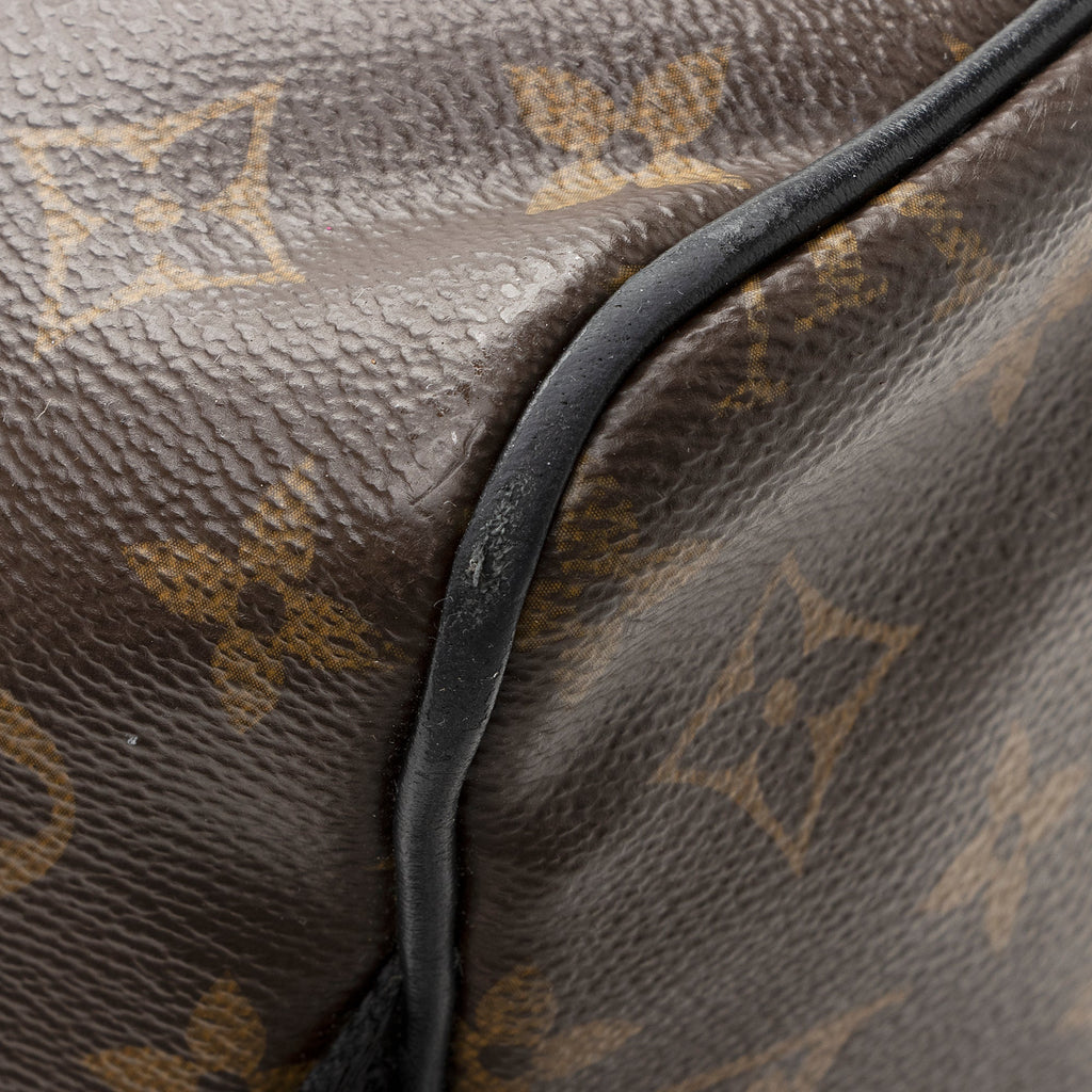Louis Vuitton Monogram Canvas Macassar Josh Backpack (SHF-22161)