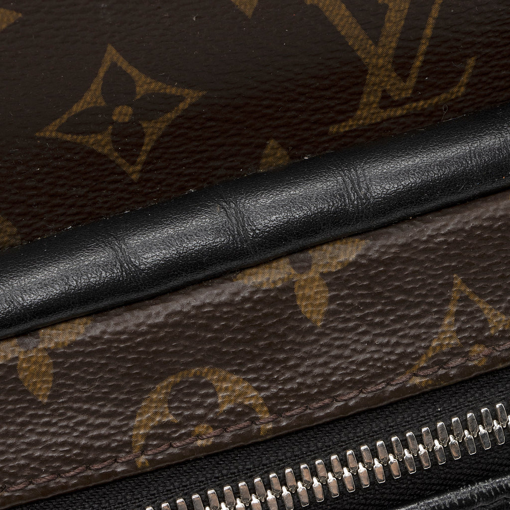 Louis Vuitton Monogram Canvas Macassar Josh Backpack (SHF-22161)