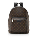 Louis Vuitton Monogram Canvas Macassar Josh Backpack (SHF-22161)