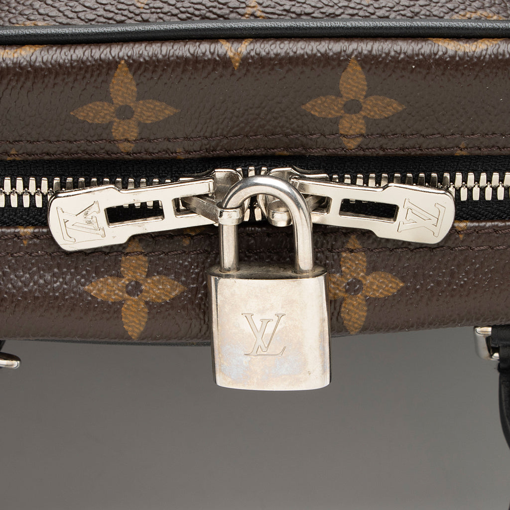 Louis Vuitton Monogram Canvas Macassar Porte Documents Voyage GM Bag
