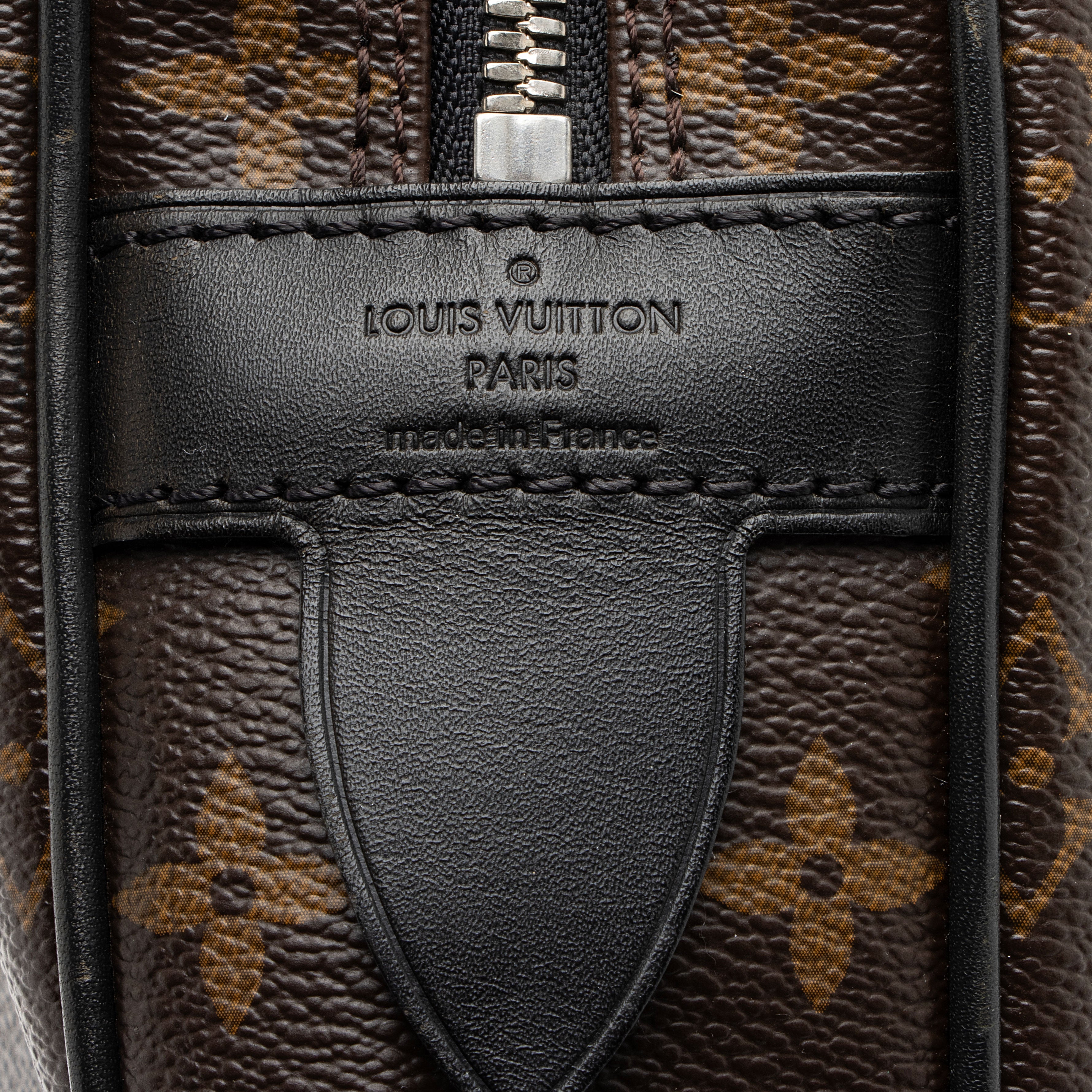 Louis Vuitton Monogram Canvas Macassar Porte Documents Voyage GM Bag