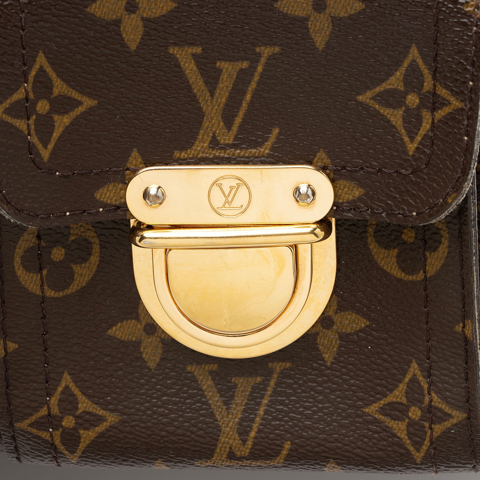 Louis Vuitton Vintage Monogram Canvas Manhattan PM Satchel