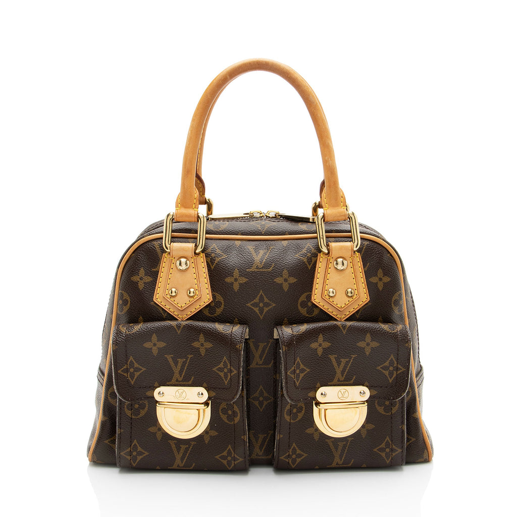 Louis Vuitton Vintage Monogram Canvas Manhattan PM Satchel