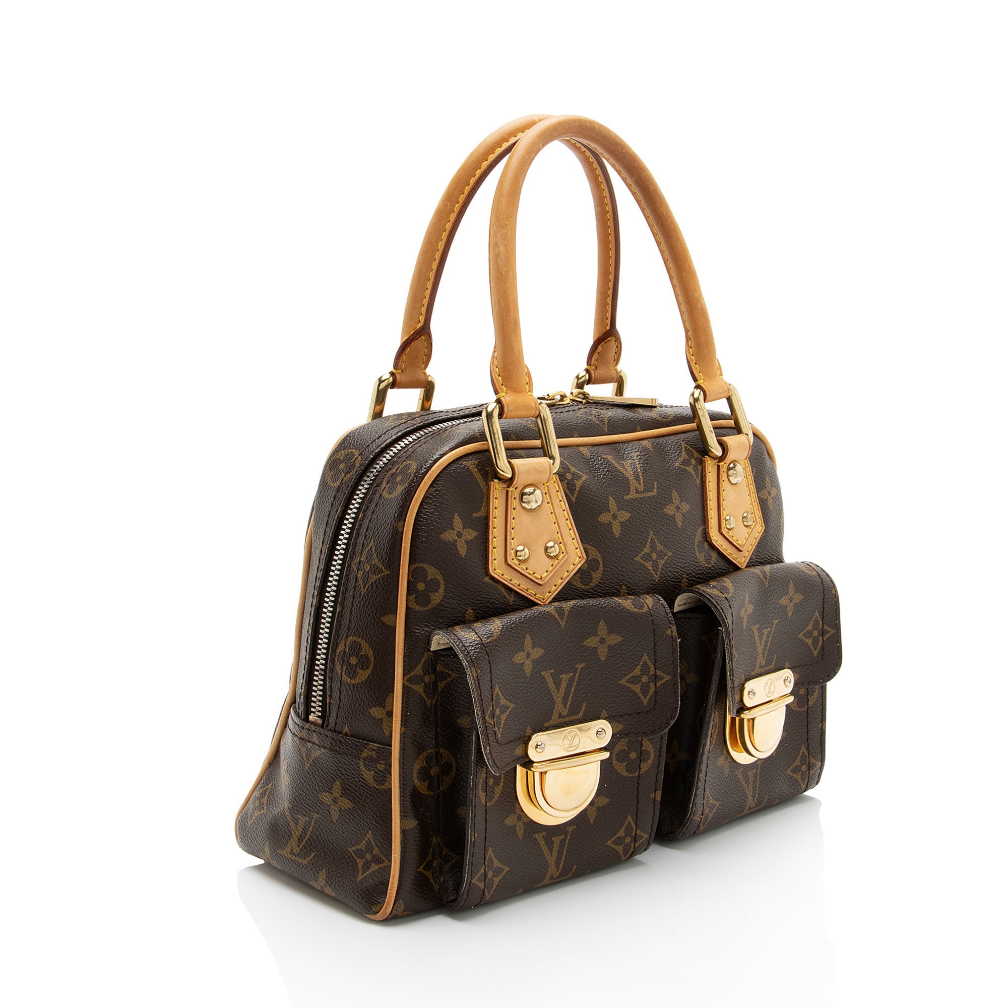 Louis Vuitton Vintage Monogram Canvas Manhattan PM Satchel