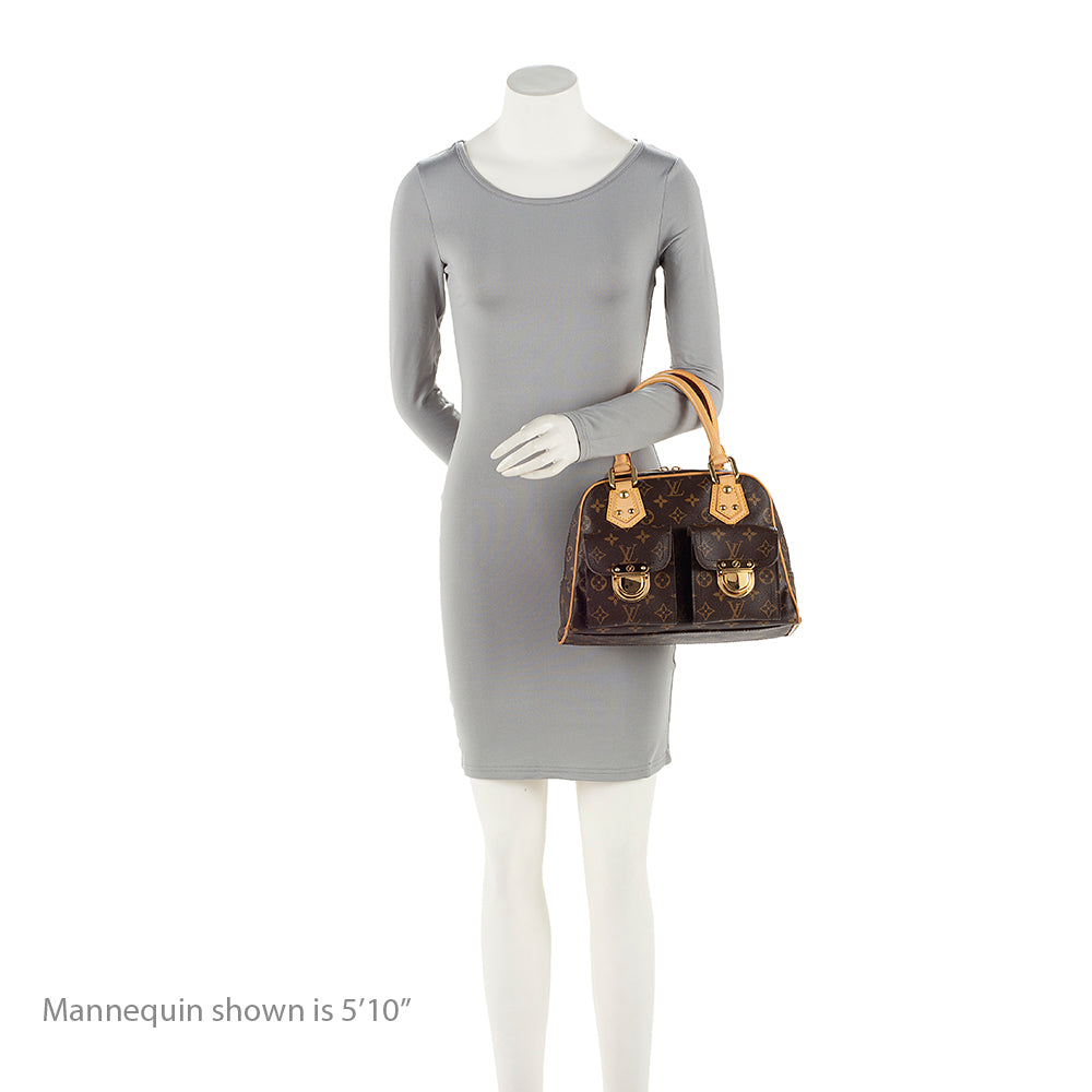 Louis Vuitton Vintage Monogram Canvas Manhattan PM Satchel