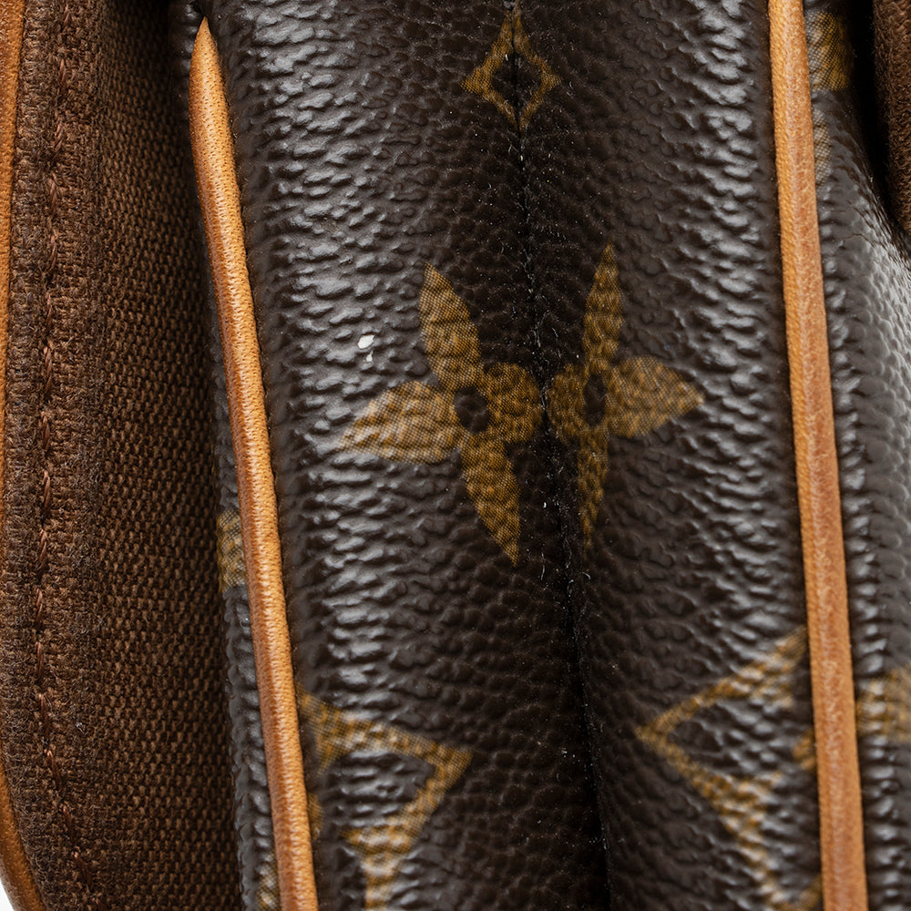 Louis Vuitton Monogram Canvas Marelle MM Shoulder Bag (SHF-21202)