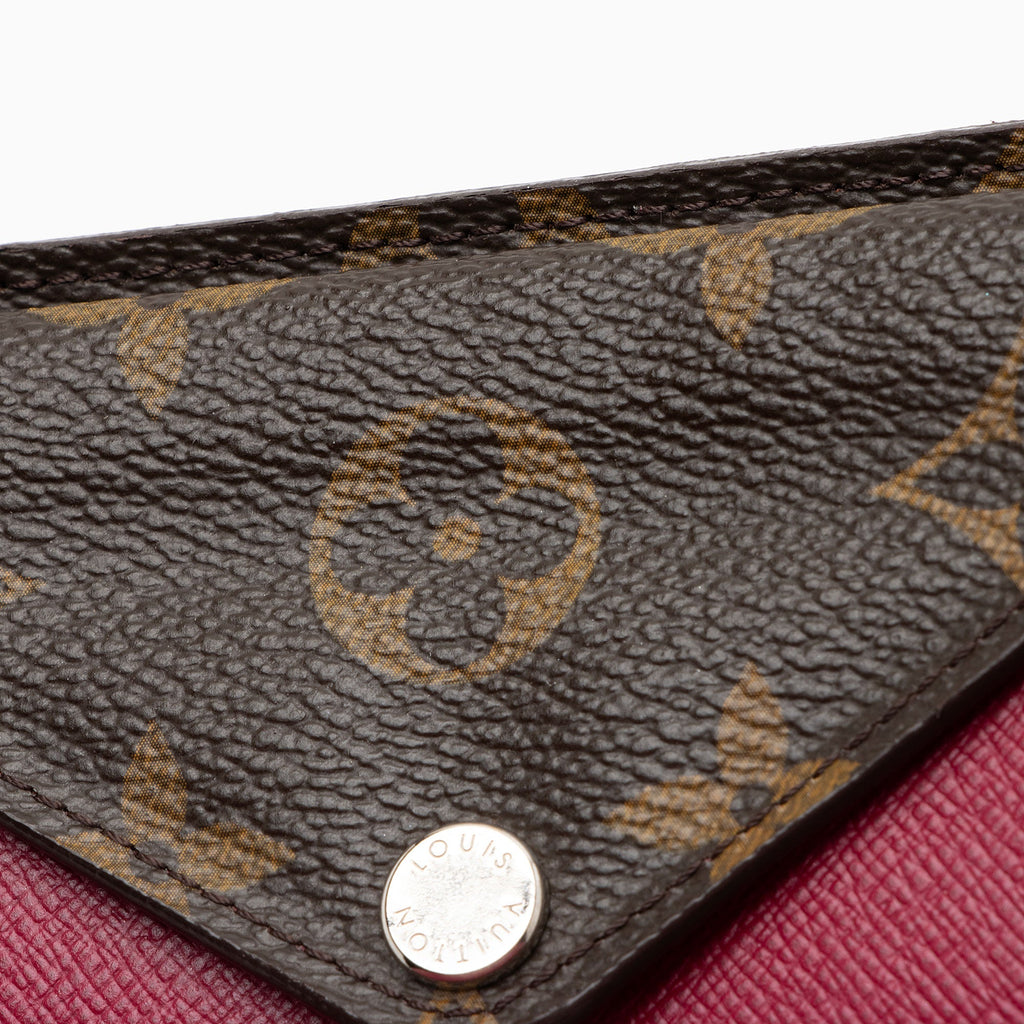 Louis Vuitton Monogram Canvas Marie-Lou Compact Wallet