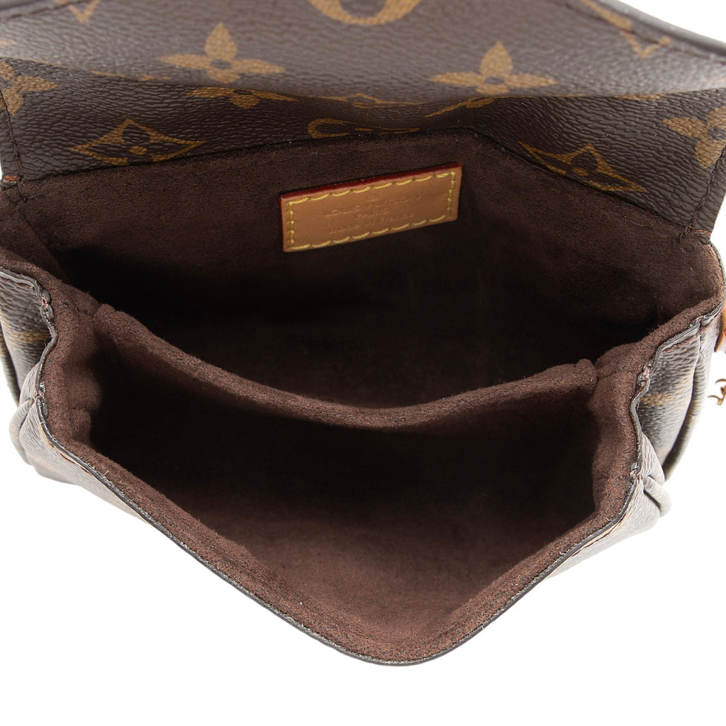 Louis Vuitton Monogram Canvas Micro Metis Shoulder Bag