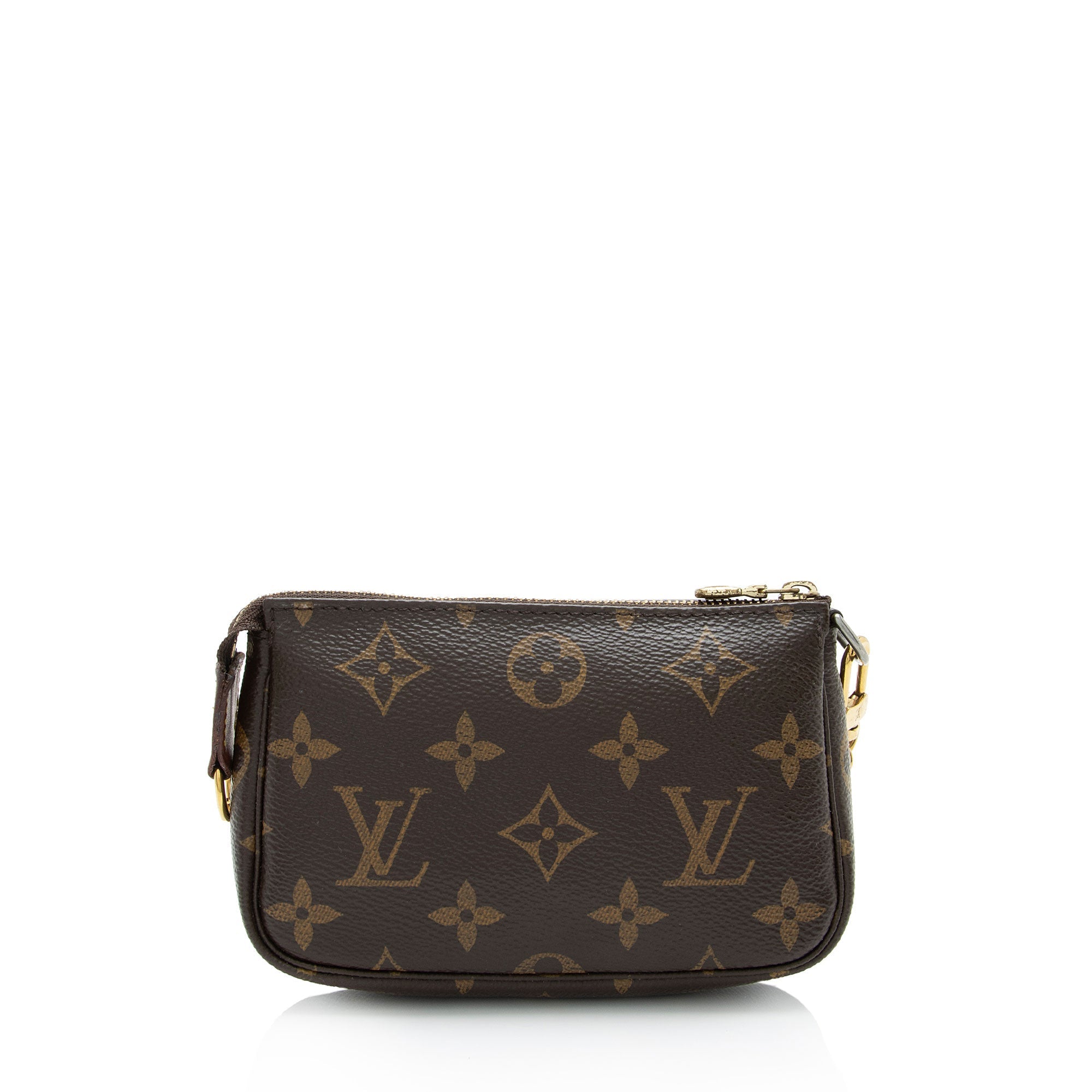 Louis Vuitton Monogram Canvas Mini Pochette Accessoires - FINAL SALE (SHF-IQRtfM)