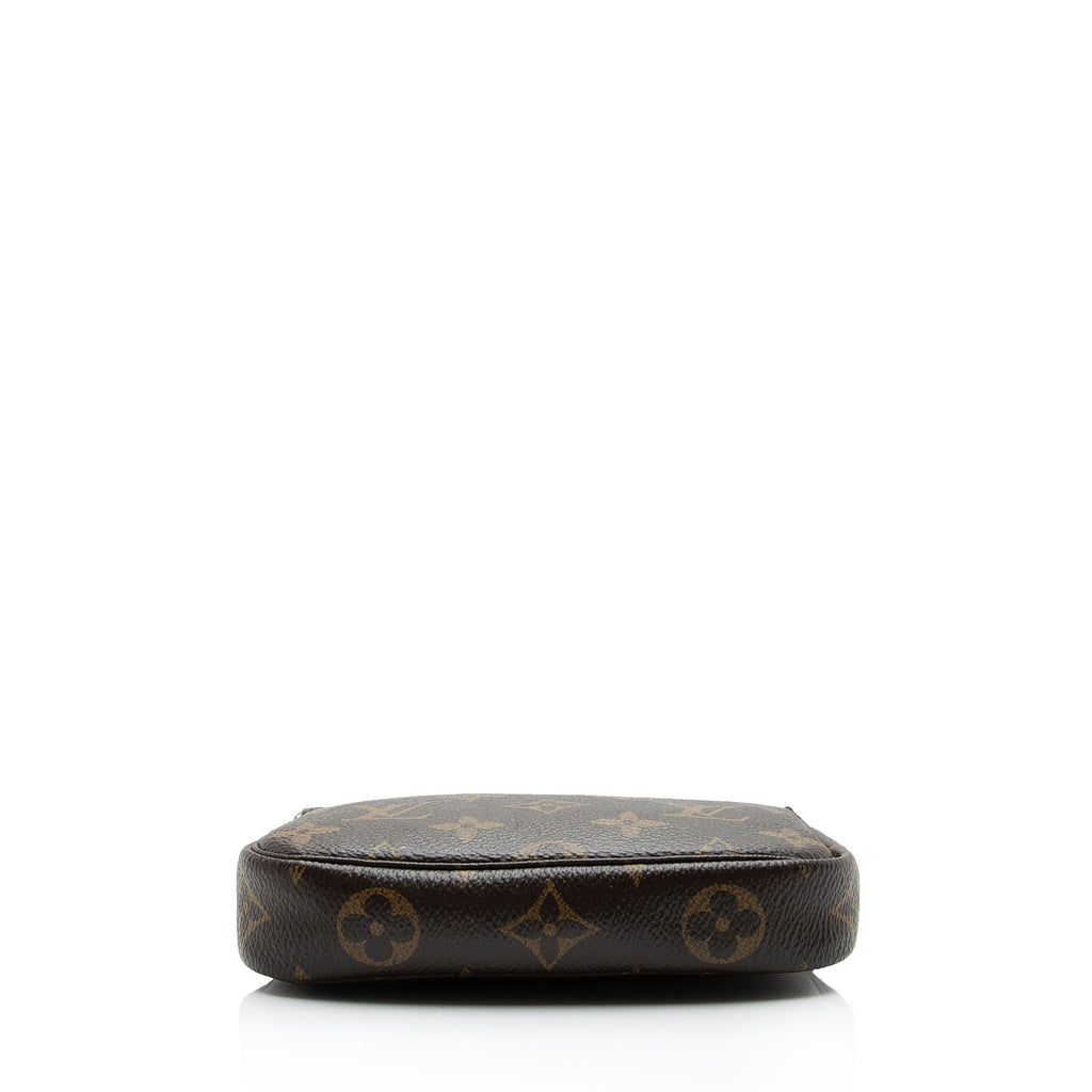 Louis Vuitton Monogram Canvas Mini Pochette Accessoires - FINAL SALE (SHF-IQRtfM)