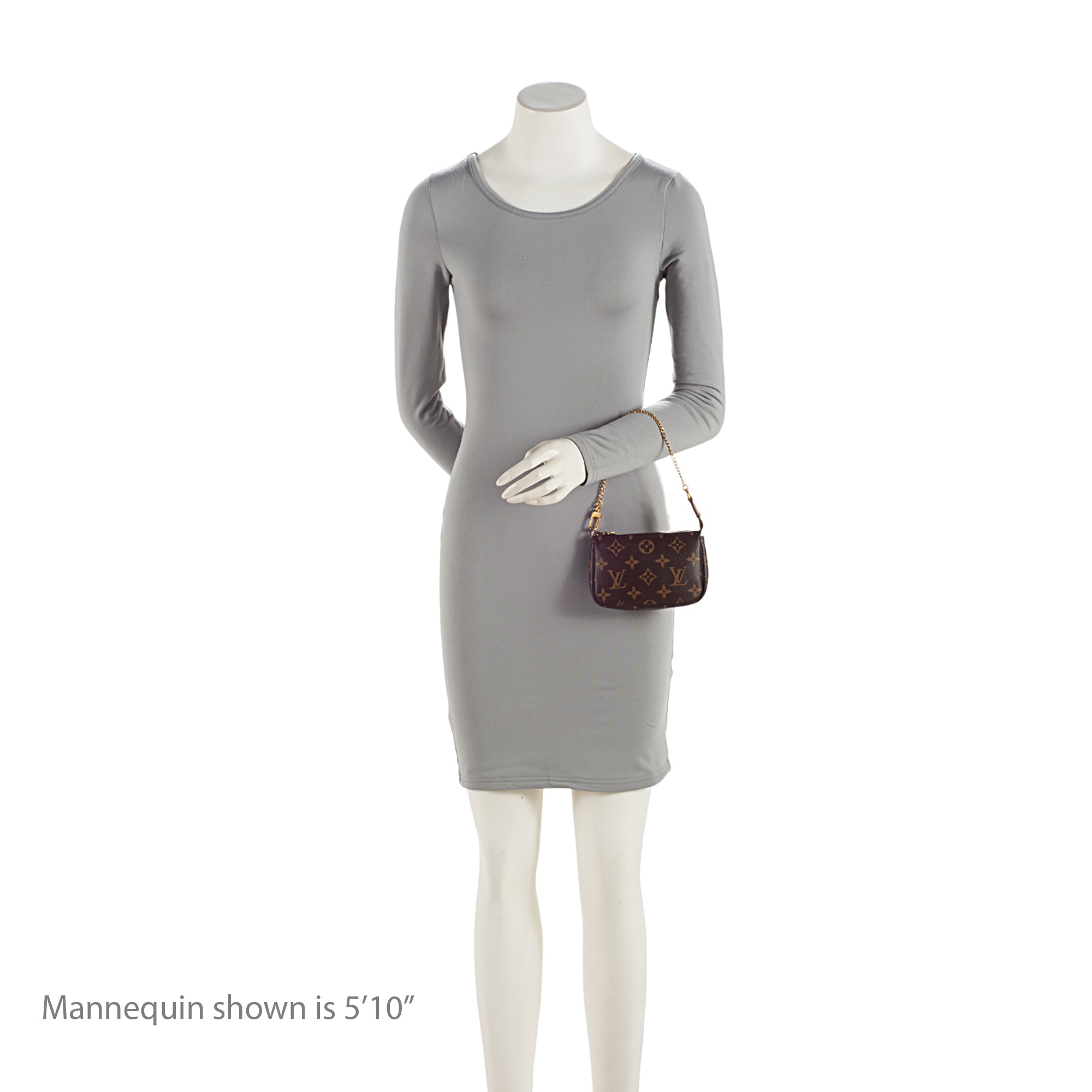 Louis Vuitton Monogram Canvas Mini Pochette Accessoires - FINAL SALE (SHF-IQRtfM)