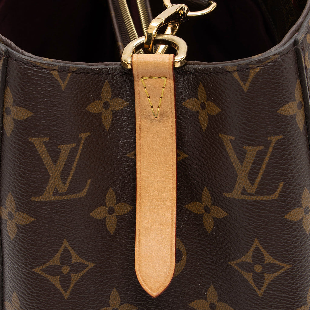 Louis Vuitton Monogram Canvas Montaigne MM Tote (SHF-b7bwxD)