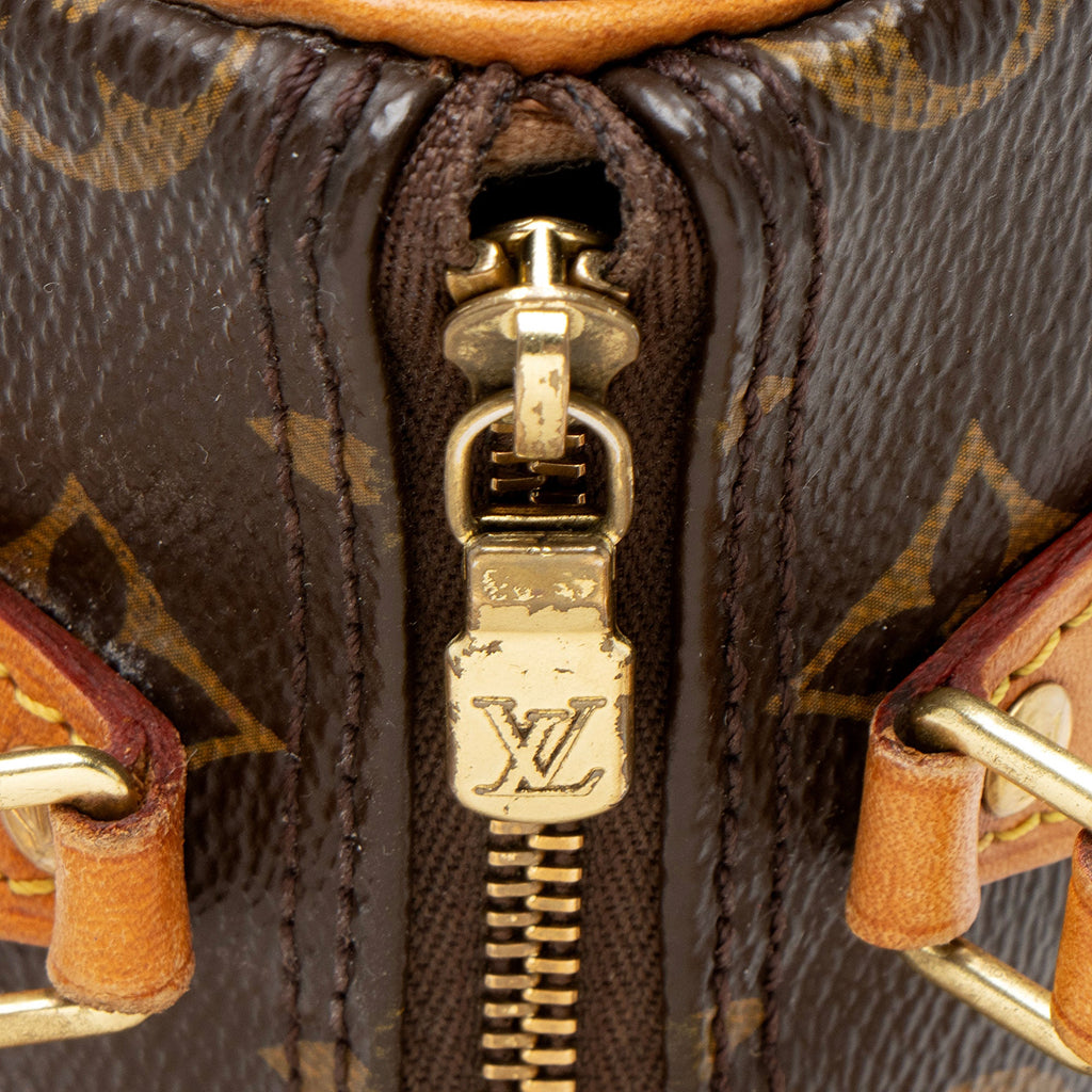 Louis Vuitton Monogram Canvas Nano Speedy Satchel