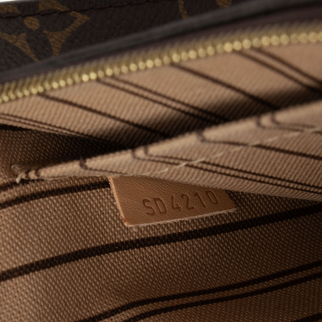 Louis Vuitton Monogram Canvas Neverfull MM Pochette (SHF-qan9t6)