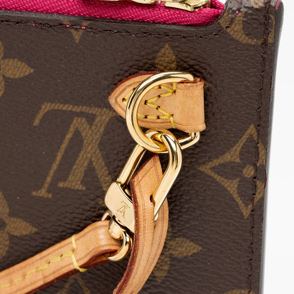 Louis Vuitton Monogram Canvas Neverfull MM Pochette (SHF-kgyF1G)