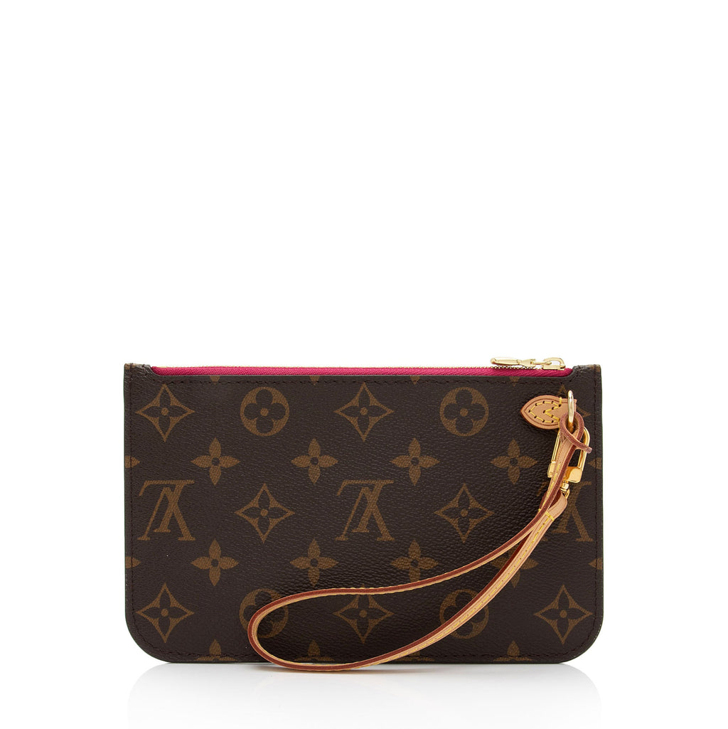 Louis Vuitton Monogram Canvas Neverfull PM Pochette (SHF-cHQz6n)