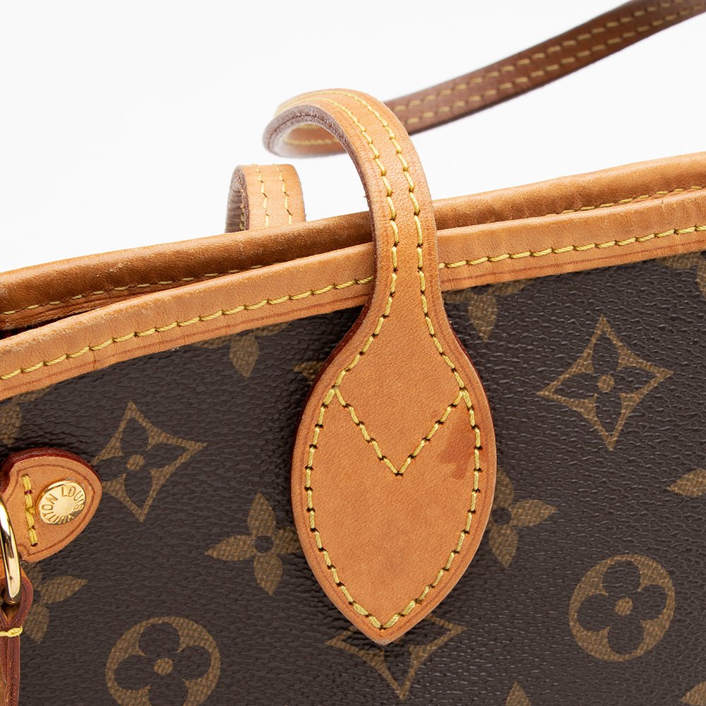 Louis Vuitton Monogram Canvas Neverfull PM Tote (SHF-16683)