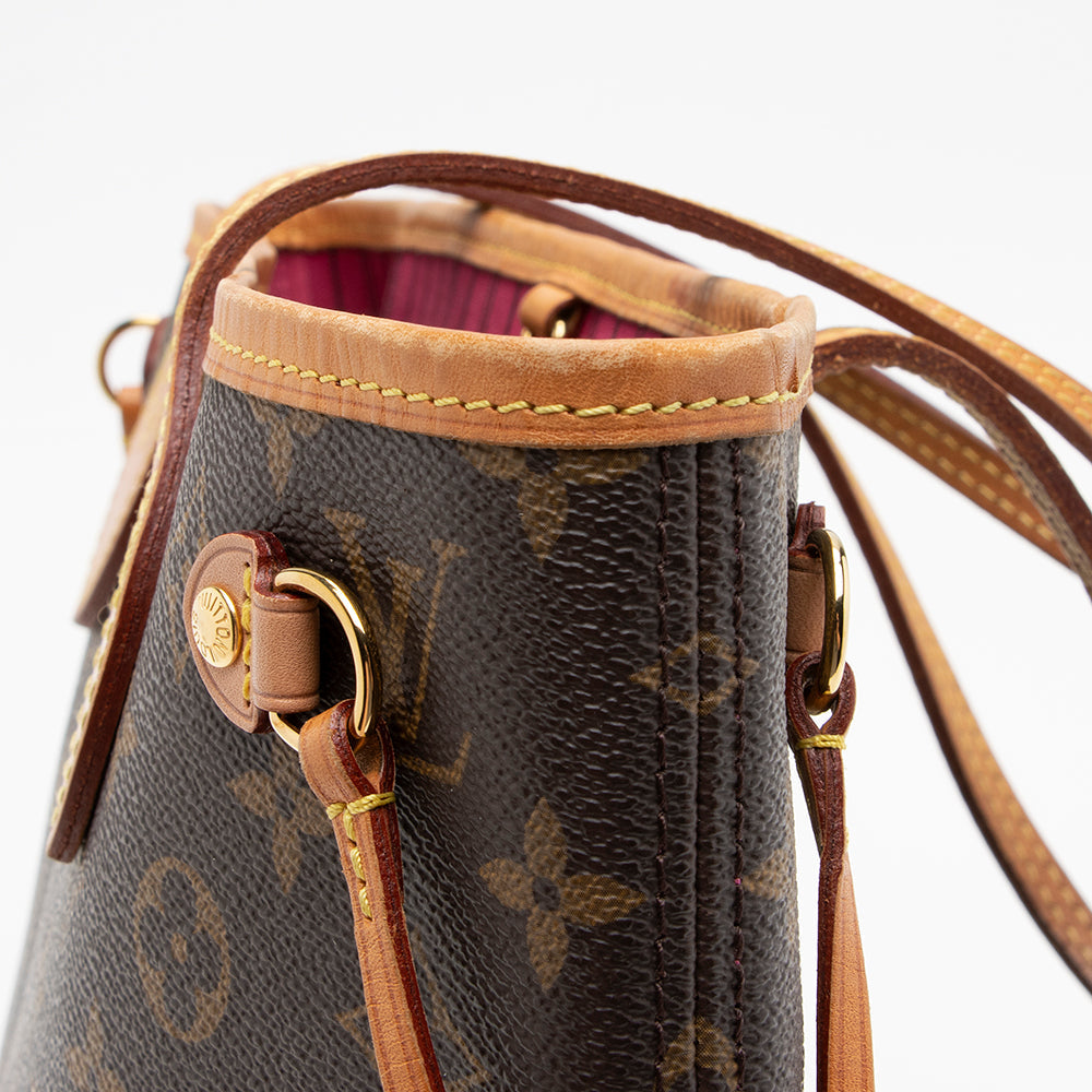 Louis Vuitton Monogram Canvas Neverfull PM Tote (SHF-16683)