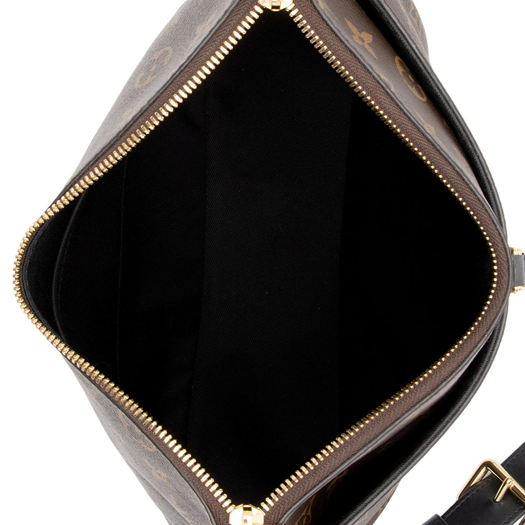 Louis Vuitton Monogram Canvas Odeon MM NM Shoulder Bag (SHF-9QQwaH)