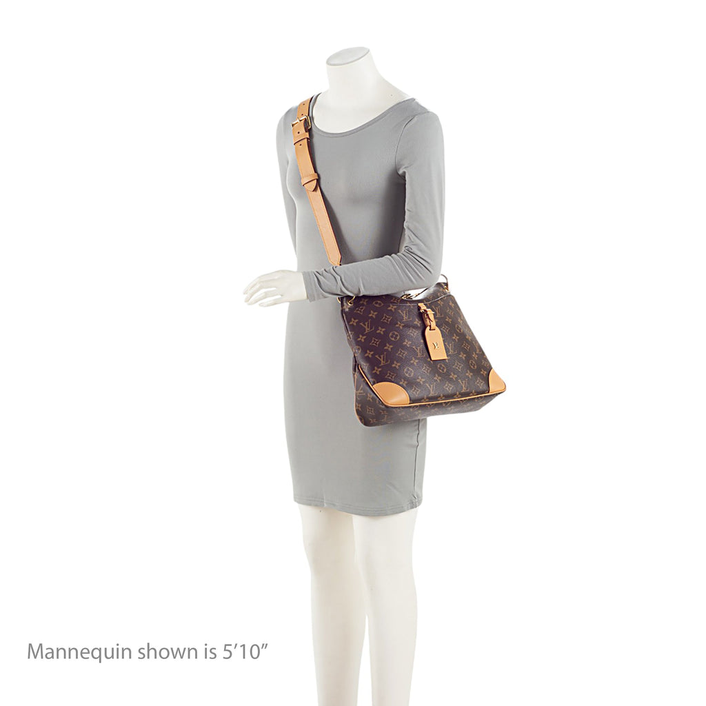 Louis Vuitton Monogram Canvas Odeon MM NM Shoulder Bag (SHF-7ZJiDn)
