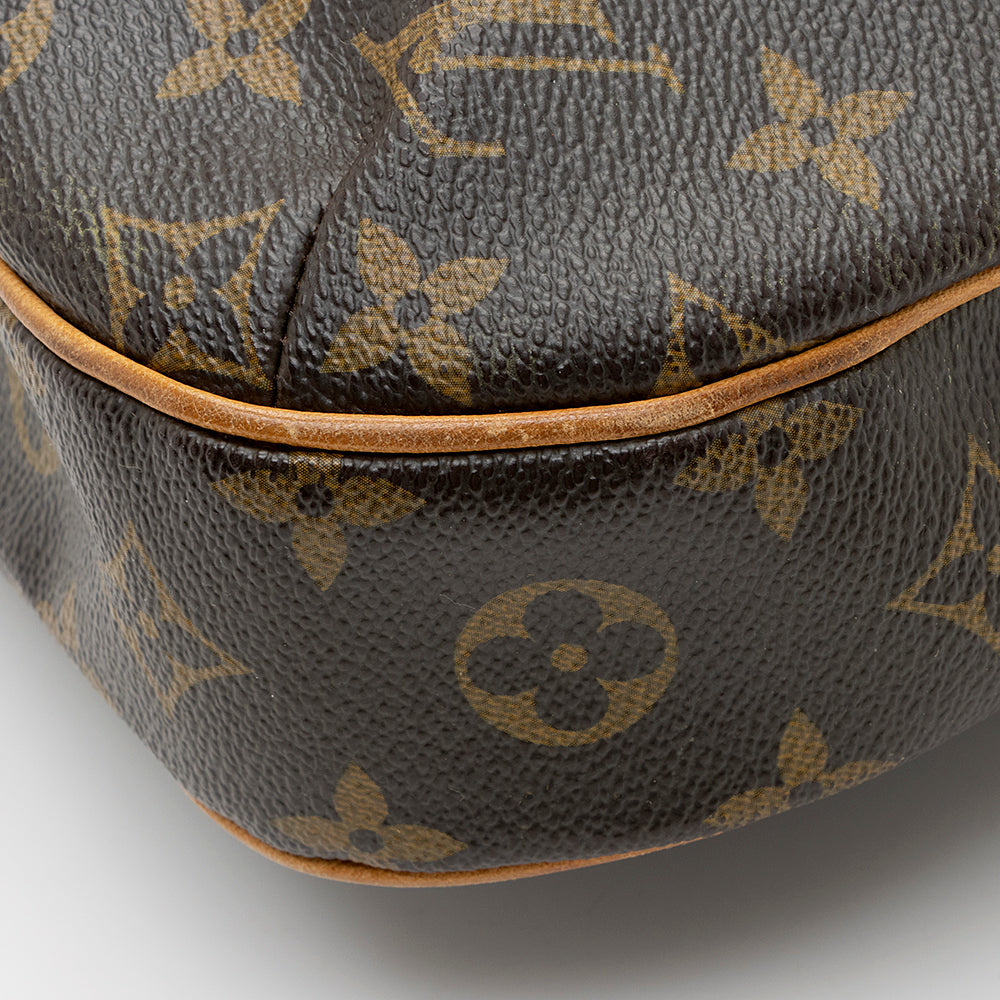 Louis Vuitton Monogram Canvas Odeon MM Shoulder Bag (SHF-18774)