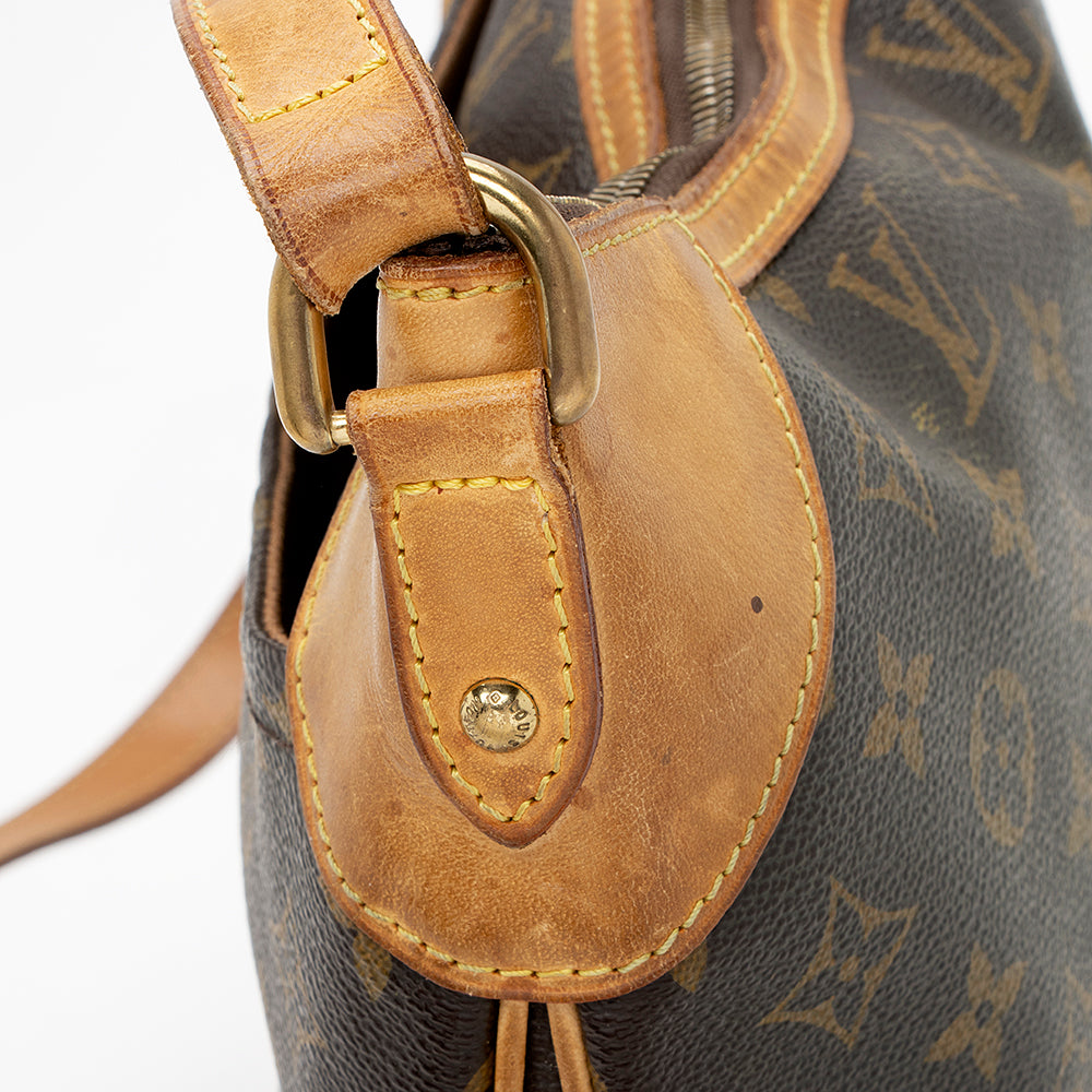 Louis Vuitton Monogram Canvas Odeon MM Shoulder Bag (SHF-18774)