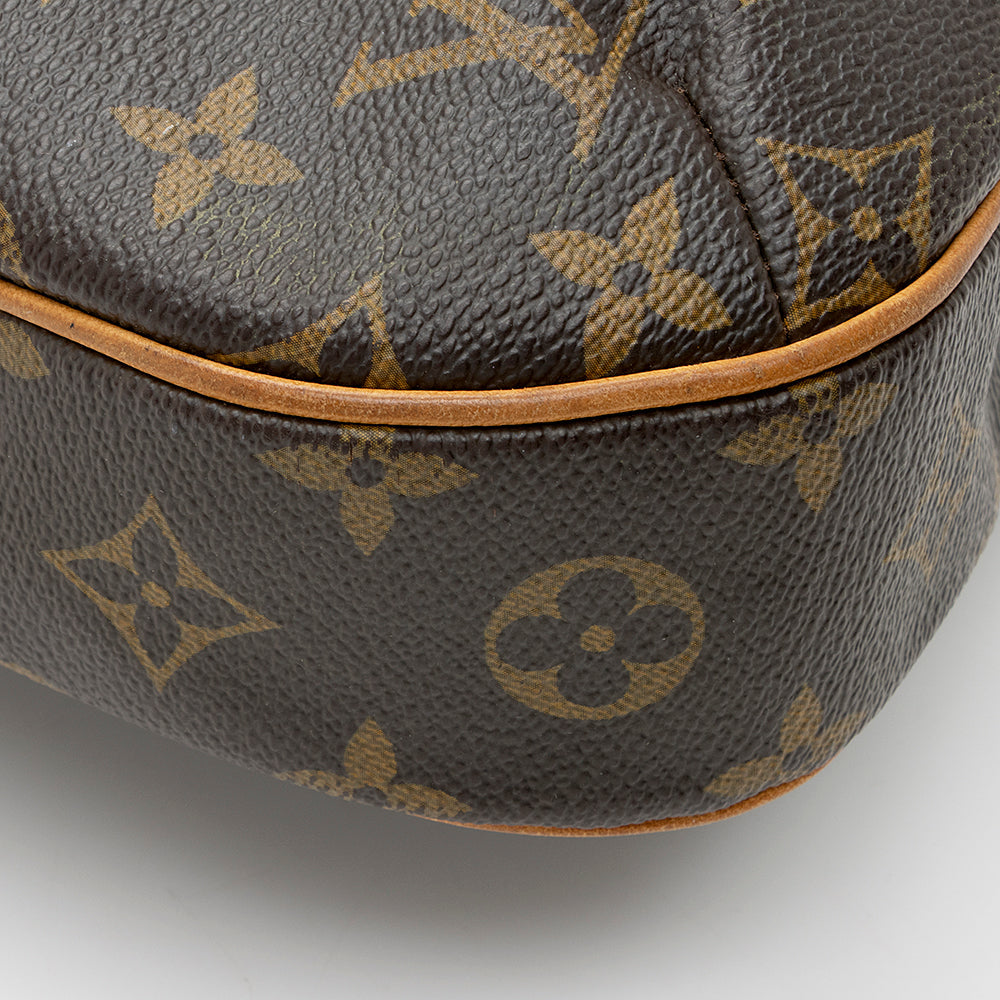 Louis Vuitton Monogram Canvas Odeon MM Shoulder Bag (SHF-18774)