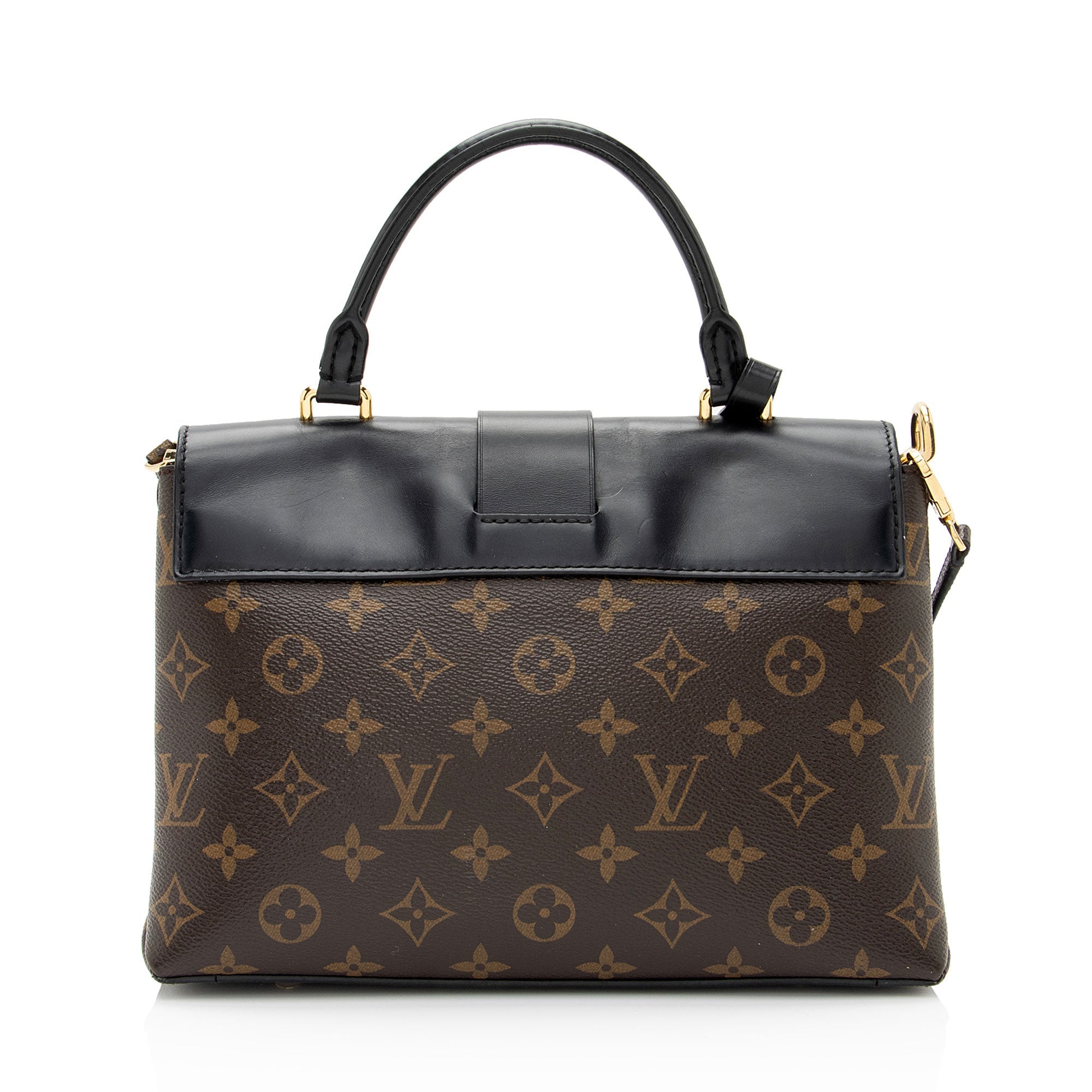 Louis Vuitton Monogram Canvas One Handle MM Flap Bag (SHF-OWbGjJ)
