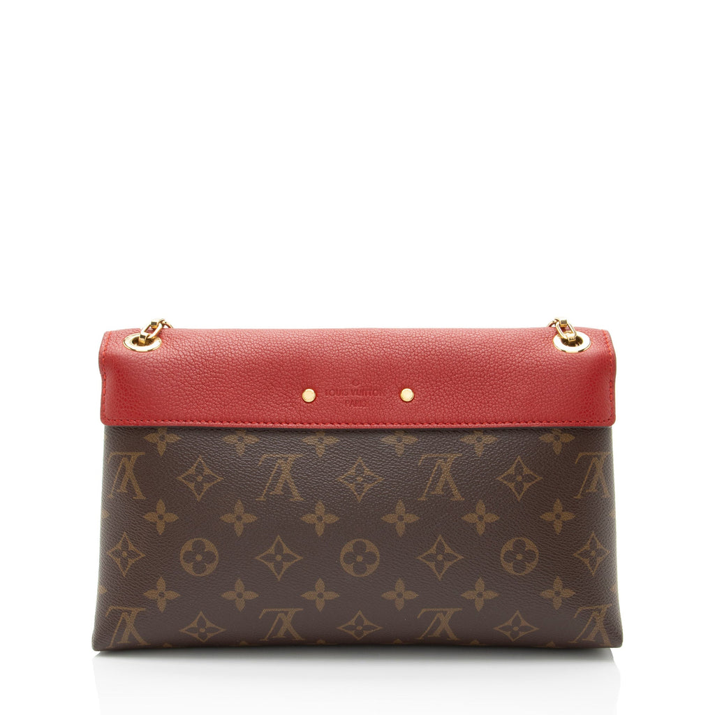 Louis Vuitton Monogram Canvas Pallas Chain Shoulder Bag