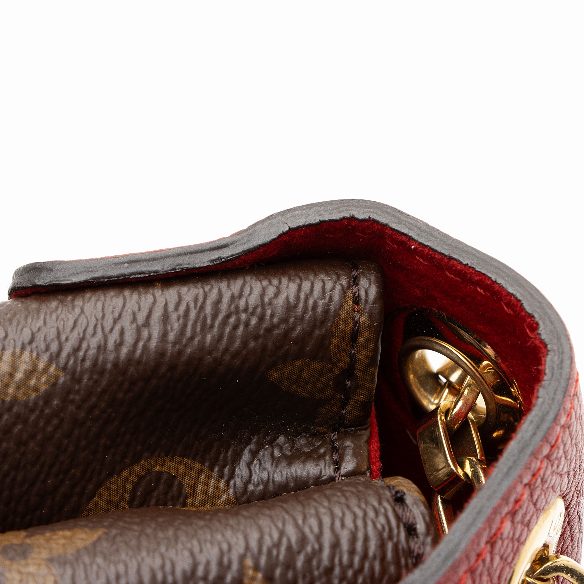 Louis Vuitton Monogram Canvas Pallas Chain Shoulder Bag