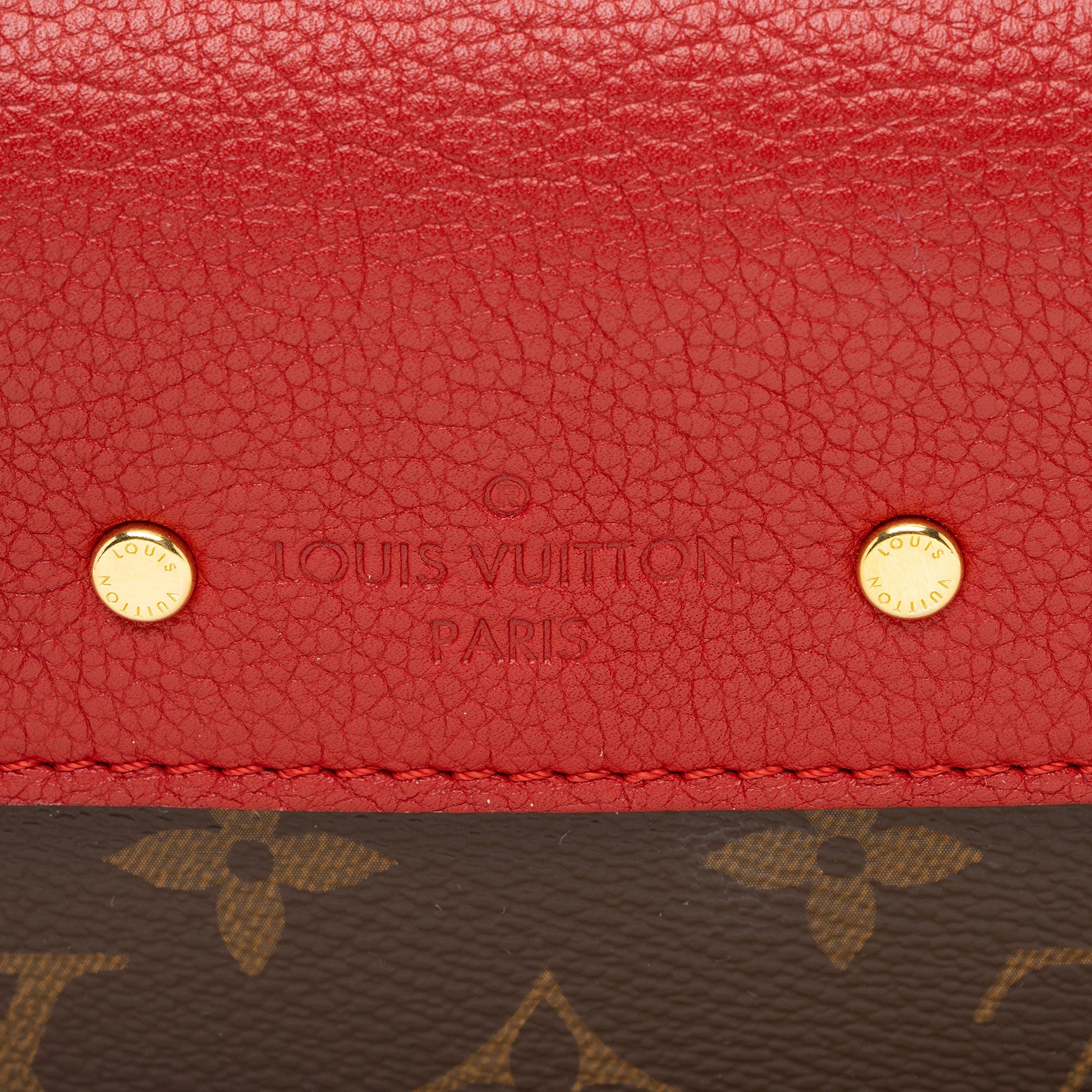 Louis Vuitton Monogram Canvas Pallas Chain Shoulder Bag