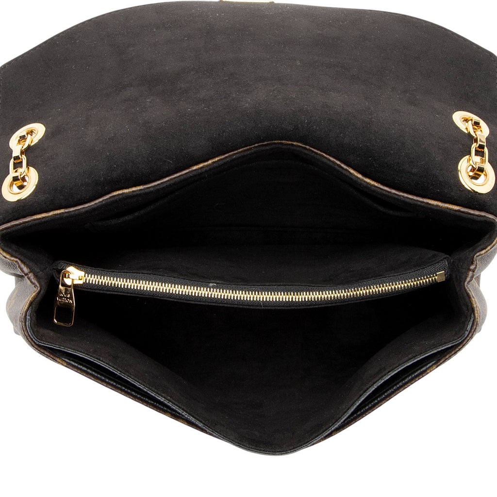 Louis Vuitton Monogram Canvas Pallas Chain Shoulder Bag