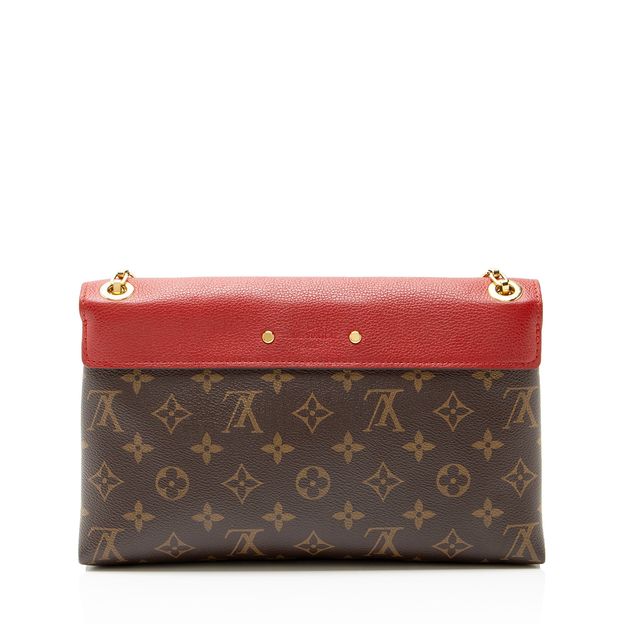 Louis Vuitton Monogram Canvas Pallas Chain Shoulder Bag