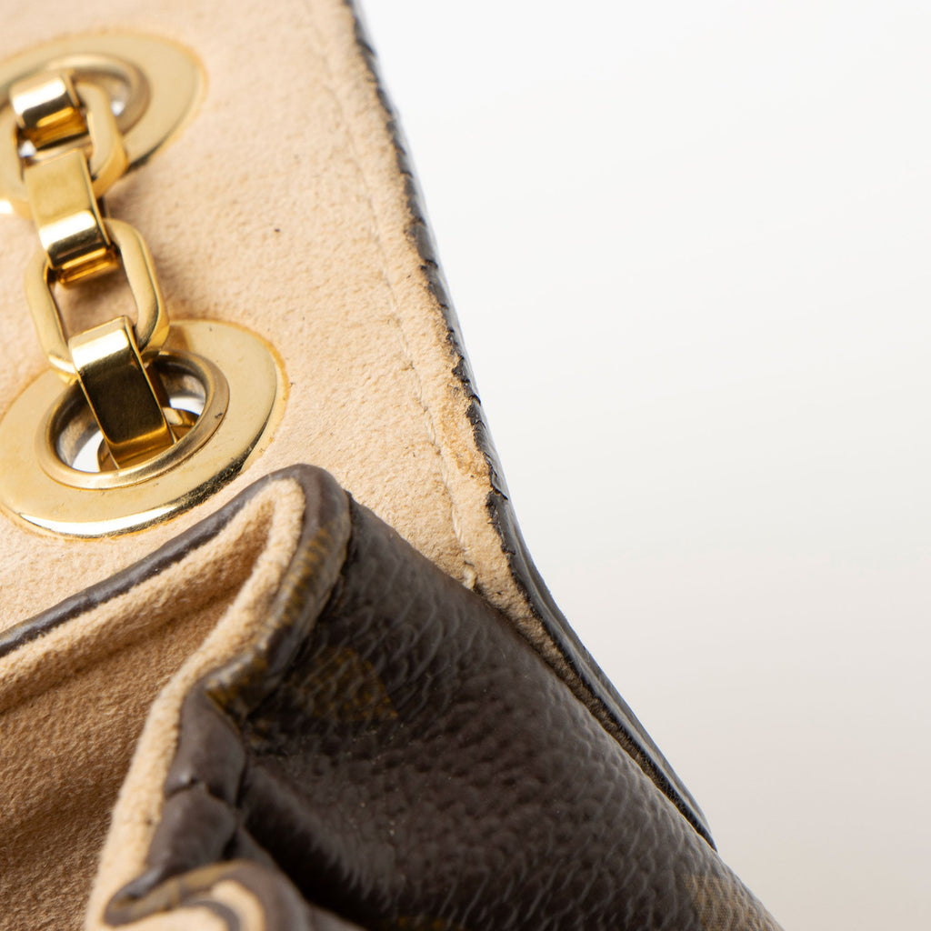Louis Vuitton Monogram Canvas Pallas Chain Shoulder Bag